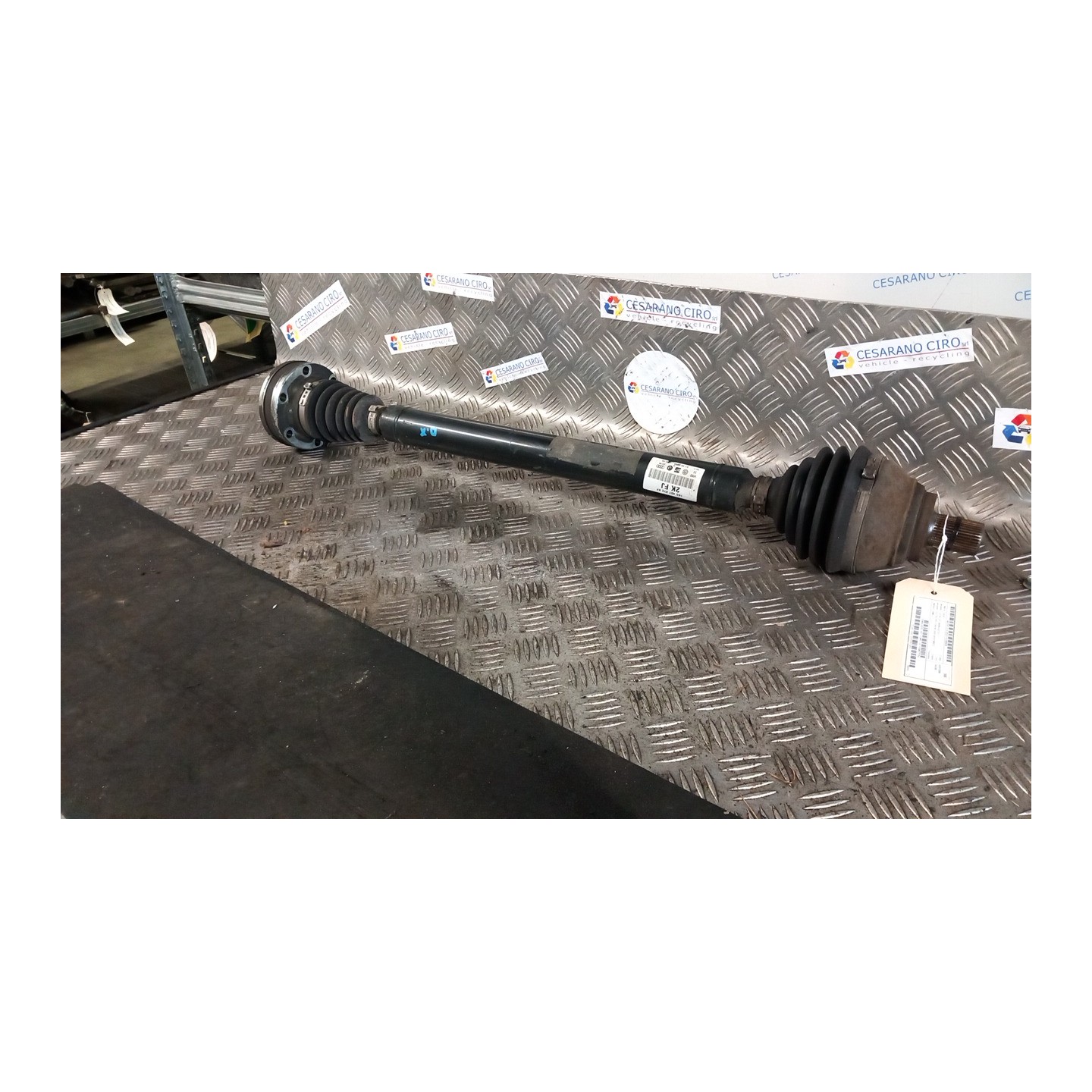 SEMIALBERO ANT. COMPL. DX. 035 SEAT LEON (1P) (06/05-02/13) BMN 1K0407272NJ