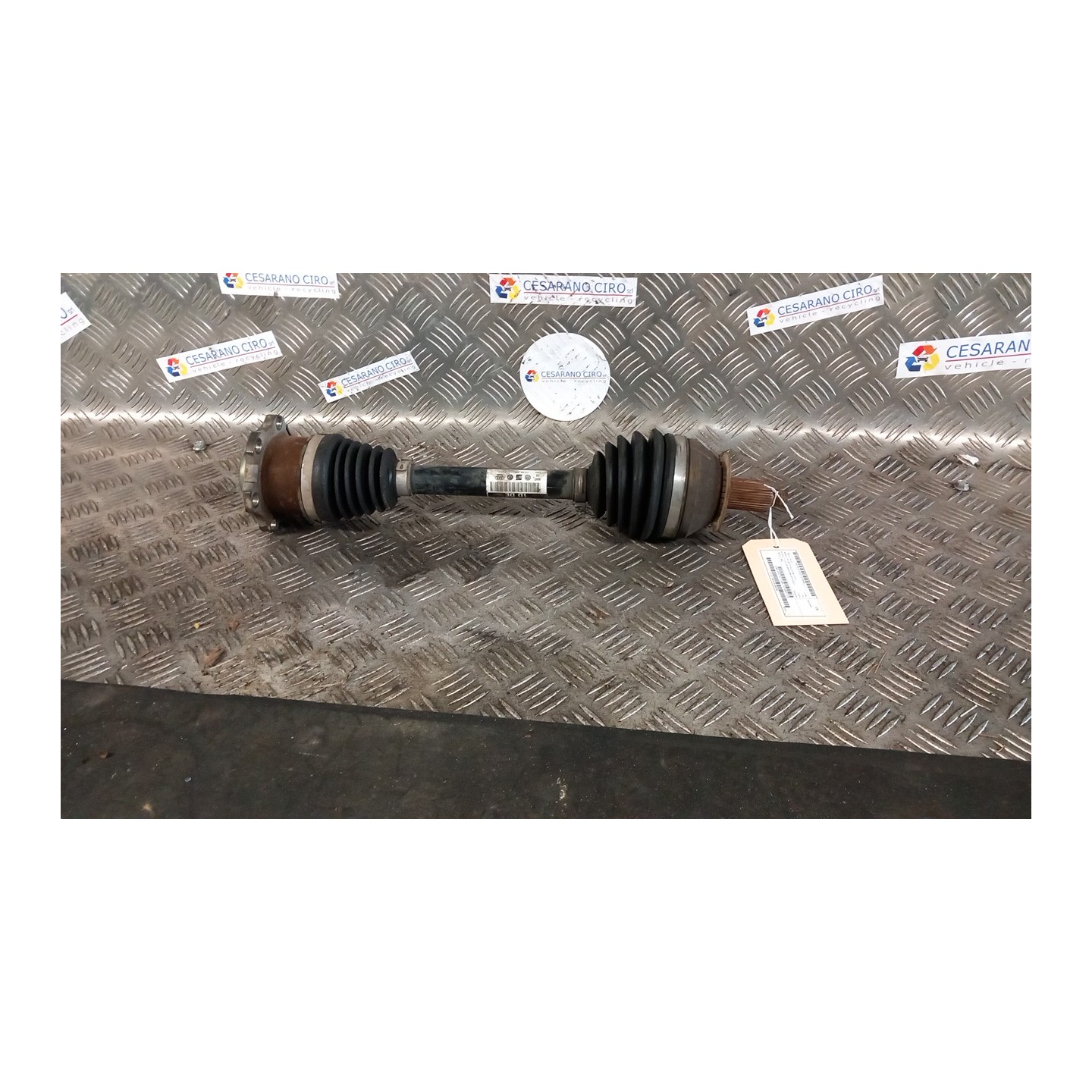 SEMIALBERO ANT. COMPL. SX. 042 SKODA ROOMSTER (5J) (07/06-12/10) BMS 6Q0407271DE