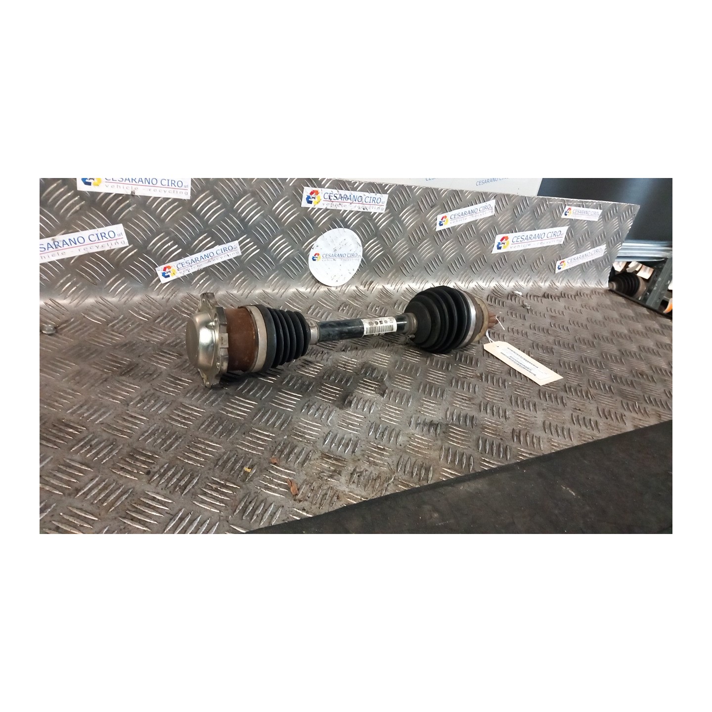 SEMIALBERO ANT. COMPL. SX. 042 SKODA ROOMSTER (5J) (07/06-12/10) BMS 6Q0407271DE