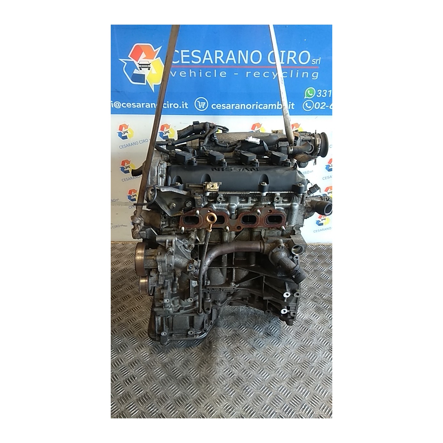 MOTORE SEMICOMPL. 065 NISSAN X-TRAIL (T30) (07/01-09/03) QR20 101028H7M0