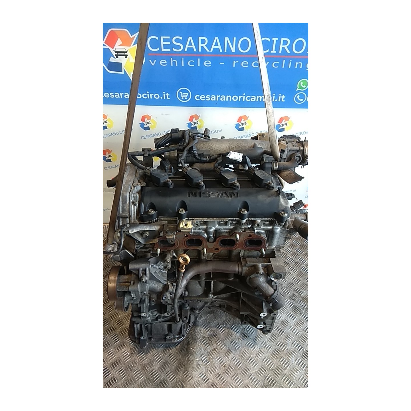 MOTORE SEMICOMPL. 065 NISSAN X-TRAIL (T30) (07/01-09/03) QR20 101028H7M0