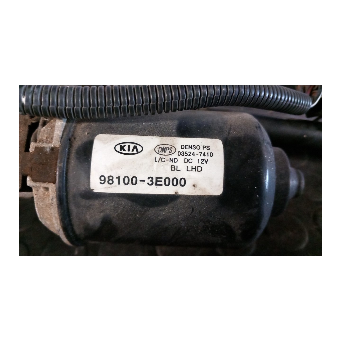 MECCANISMO TERGIPARABREZZA 087 KIA SORENTO 1A SERIE (07/02-12/06 D4CB 981203E000