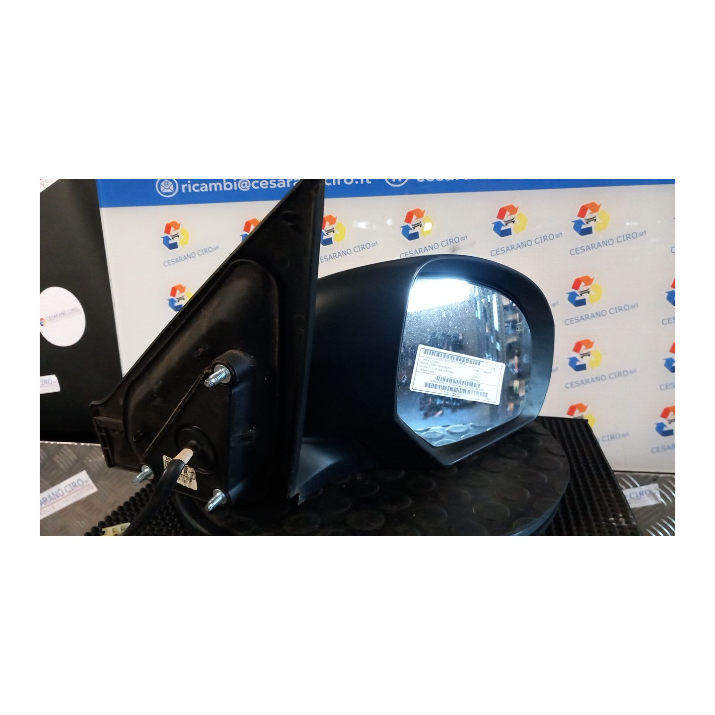 RETROVISORE EST. REGOLAZ. ELETTR. DX. 124 SUZUKI SWIFT (09/10-09/13) K12B 8470168L10ZCE