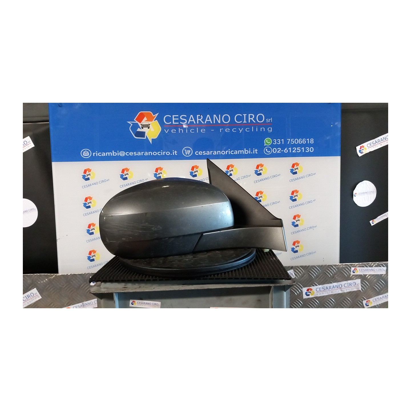 RETROVISORE EST. REGOLAZ. ELETTR. DX. 124 SUZUKI SWIFT (09/10-09/13) K12B 8470168L10ZCE