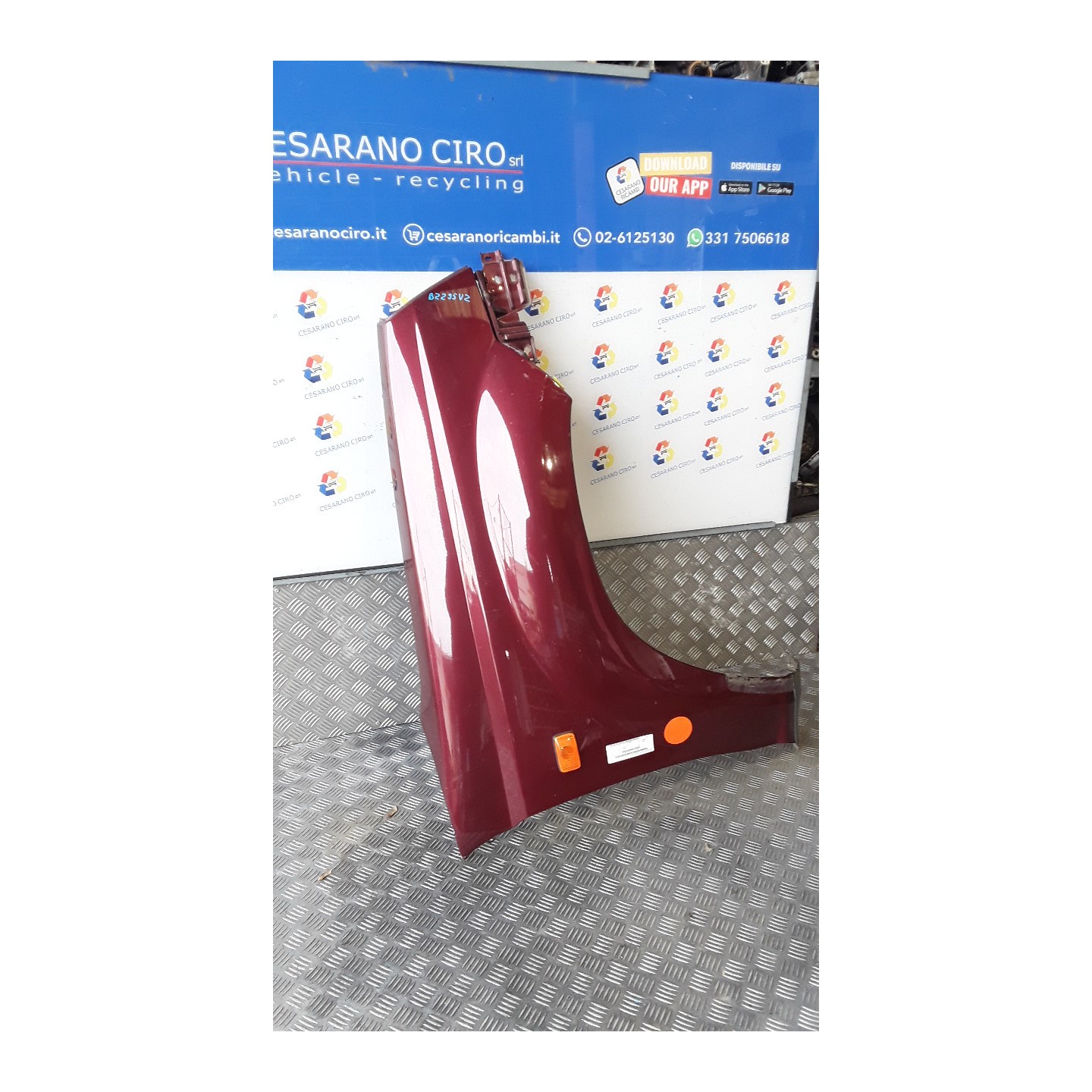 PARAFANGO ANT. DX. 040 NISSAN X-TRAIL (T30) (07/01-09/03) QR20 631128H400