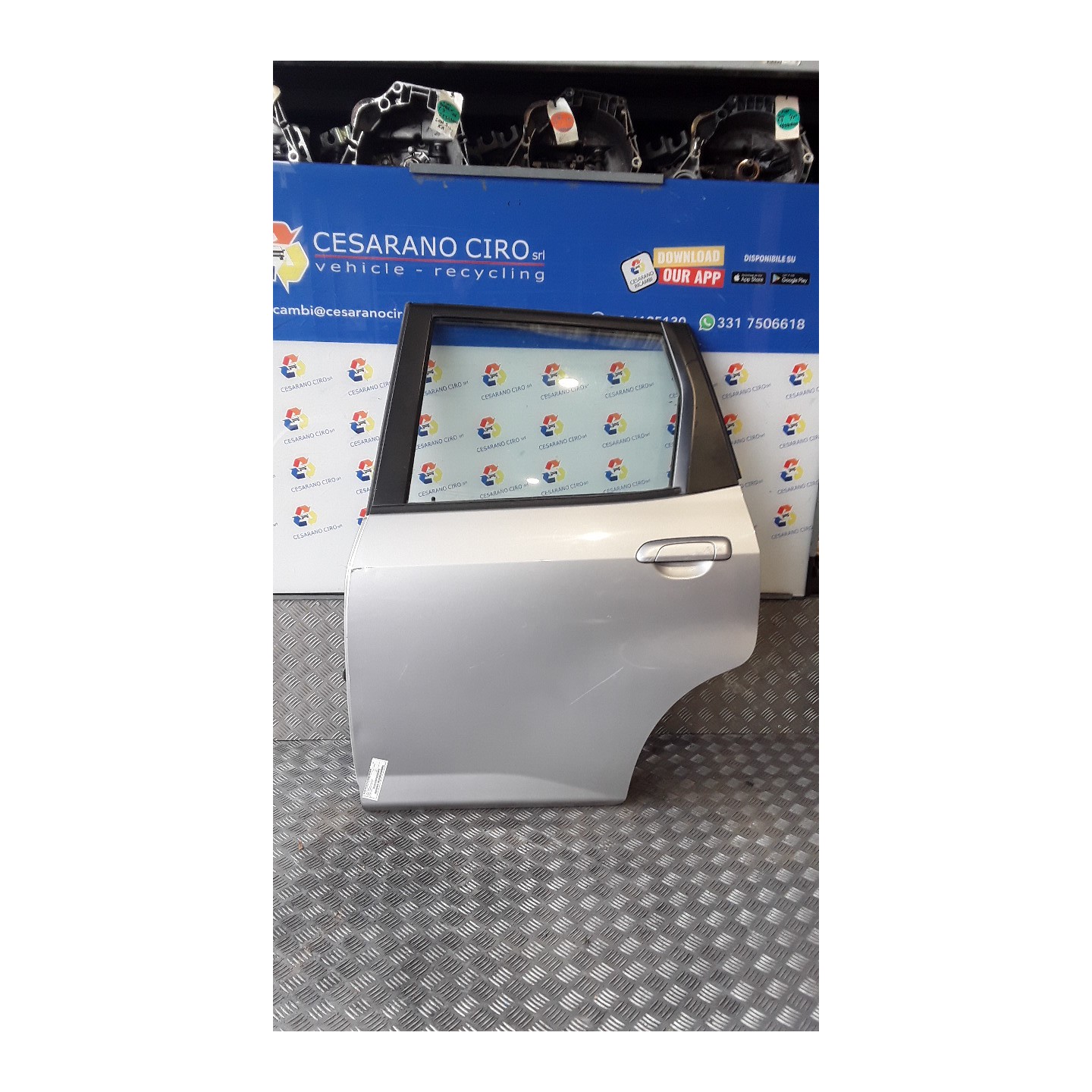 PORTA POST. SX. 042 HONDA JAZZ 1A SERIE (11/02-10/08) L13A1 67550SAAG01ZZ
