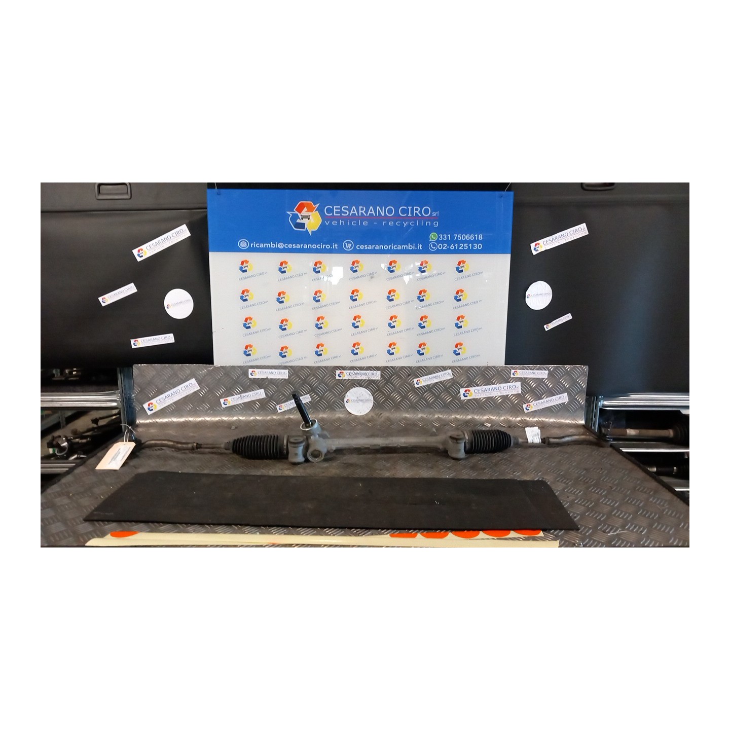 SCATOLA STERZO P/CERCHI IN ALLUMINIO 16" 056 TOYOTA YARIS (03/17-02/21) 1KR 455000D280
