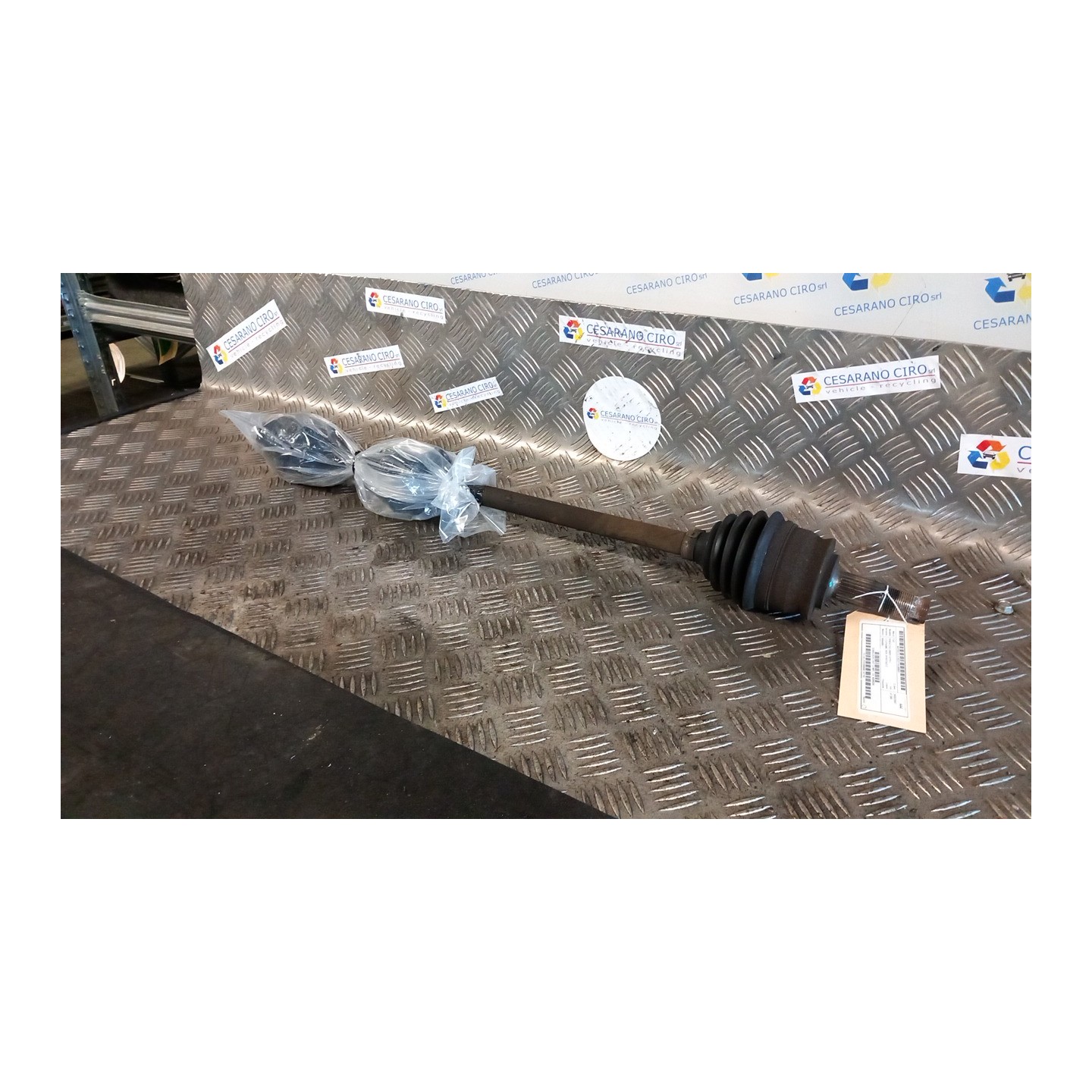 SEMIALBERO ANT. COMPL. DX. 081 FIAT PANDA (2Q) (09/03-12/10) 188A4000 46308259