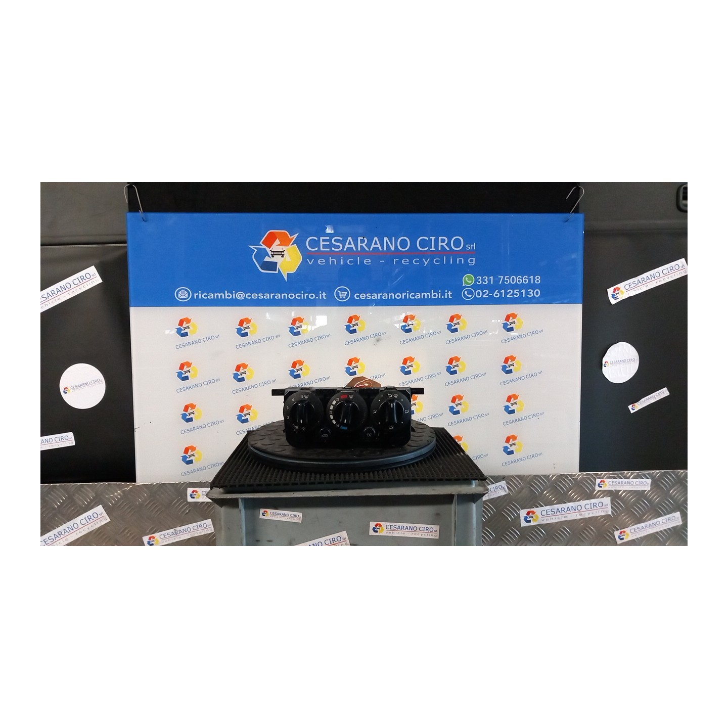 BLOCCO COMANDO CLIMATIZZAZIONE 123 MERCEDES-BENZ CLASSE A (W168) (03/01-06/04) 166940 A1688301985