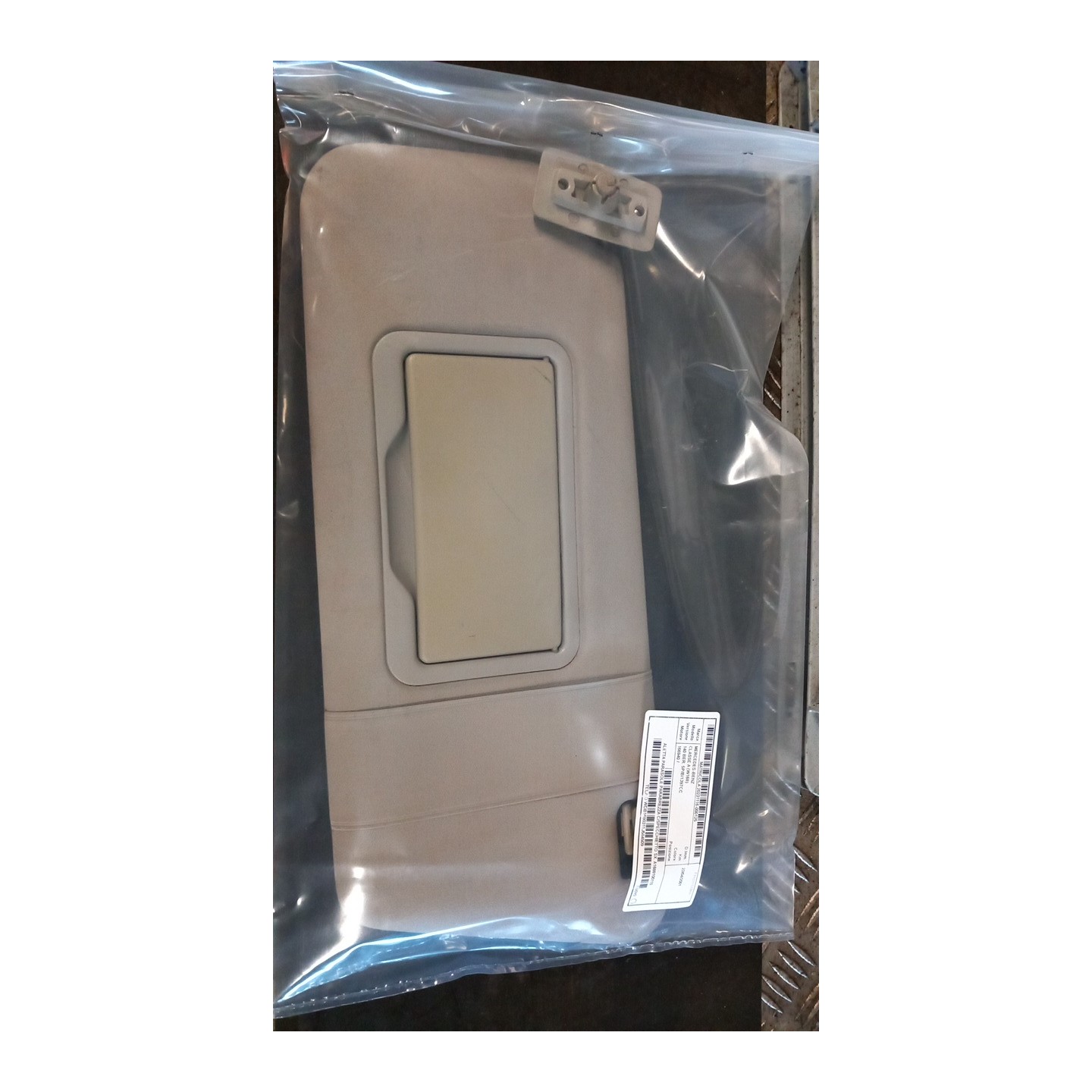 ALETTA PARASOLE PARABREZZA C/SPECCHIETTO SX. 125 MERCEDES-BENZ CLASSE A (W168) (03/01-06/04) 166940 A1688100110
