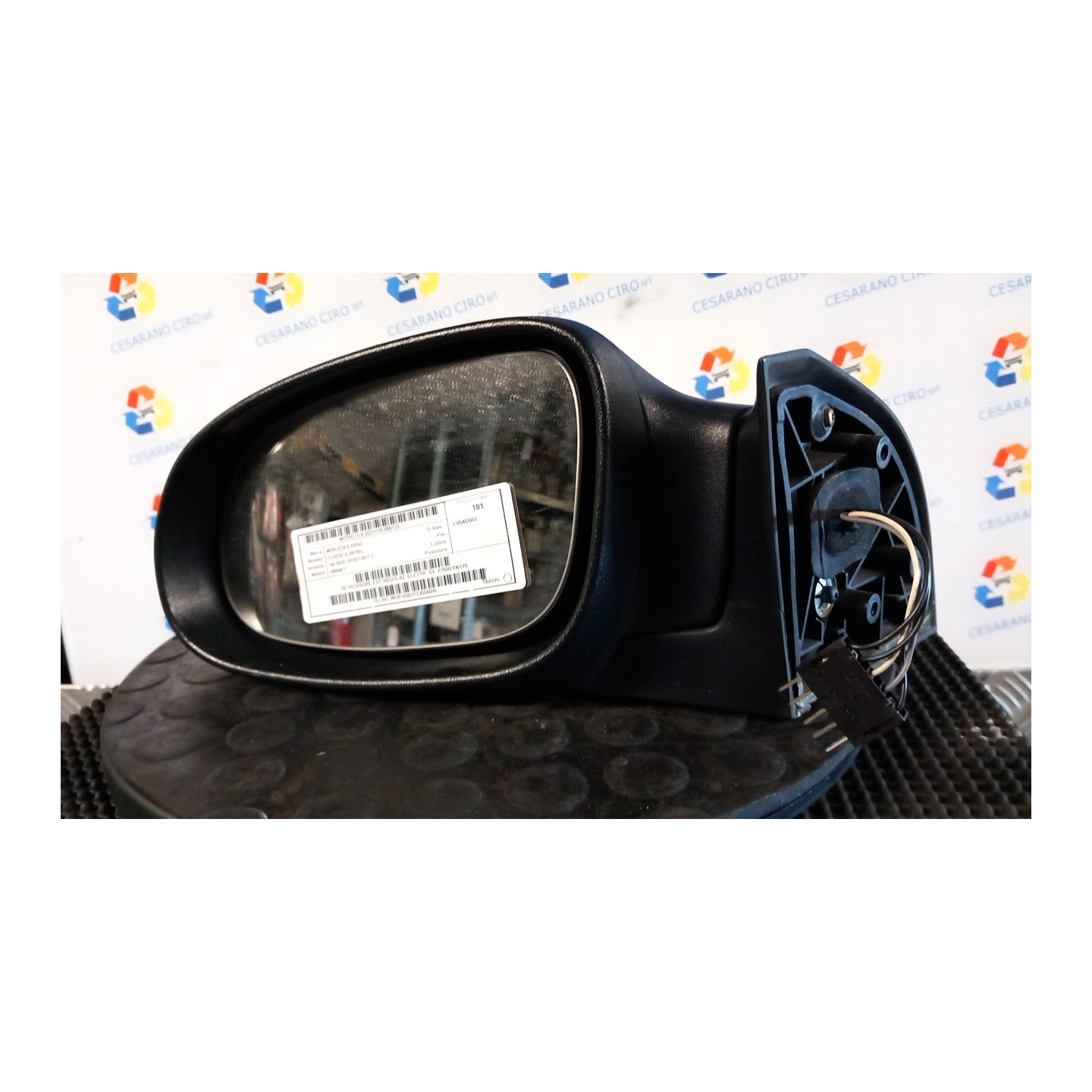 RETROVISORE EST. REGOLAZ. ELETTR. SX. 129 MERCEDES-BENZ CLASSE A (W168) (03/01-06/04) 166940 A1688100176