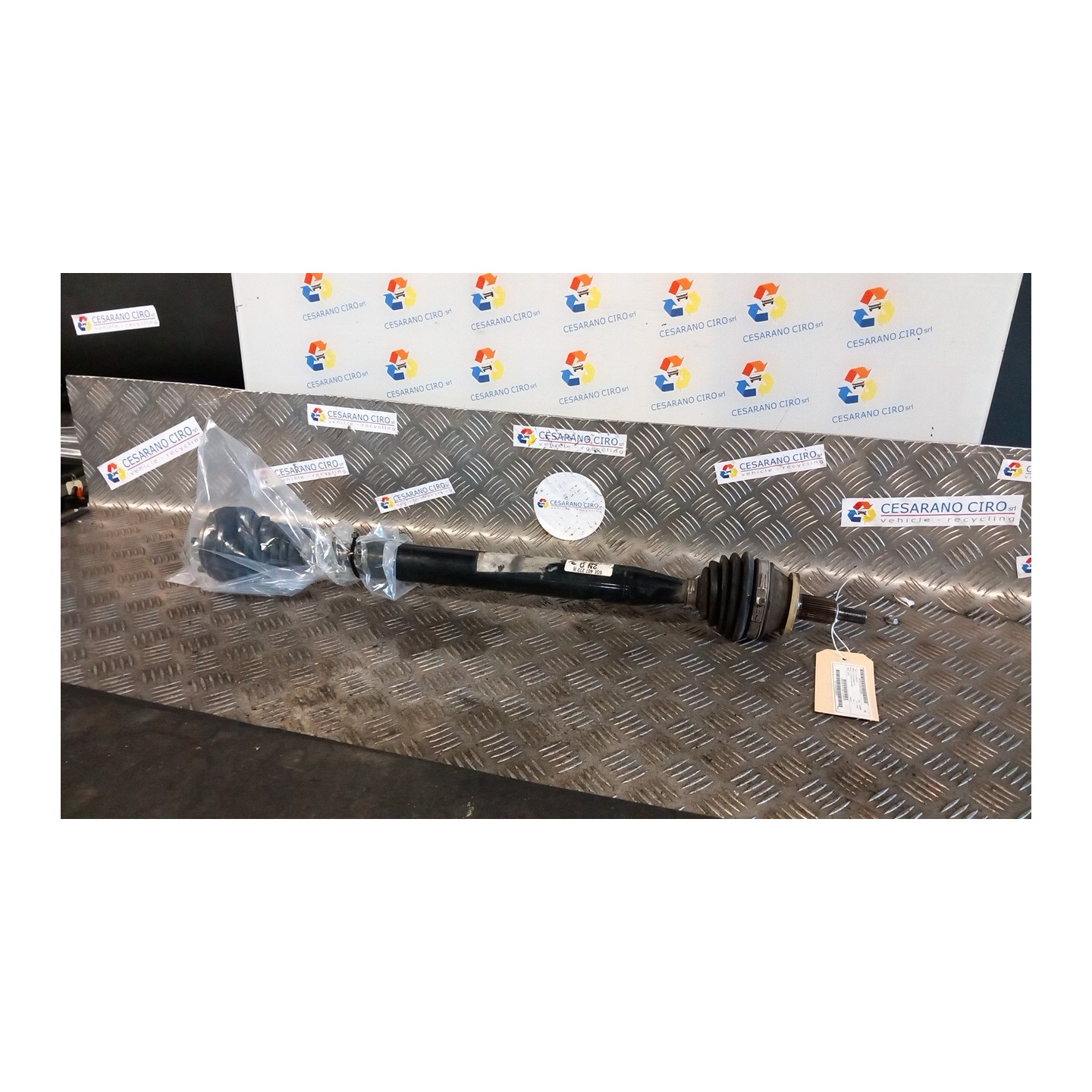 SEMIALBERO ANT. COMPL. DX. 198 VOLKSWAGEN FOX (5Z) (04/05-07/11) BKR 5Z0407272E