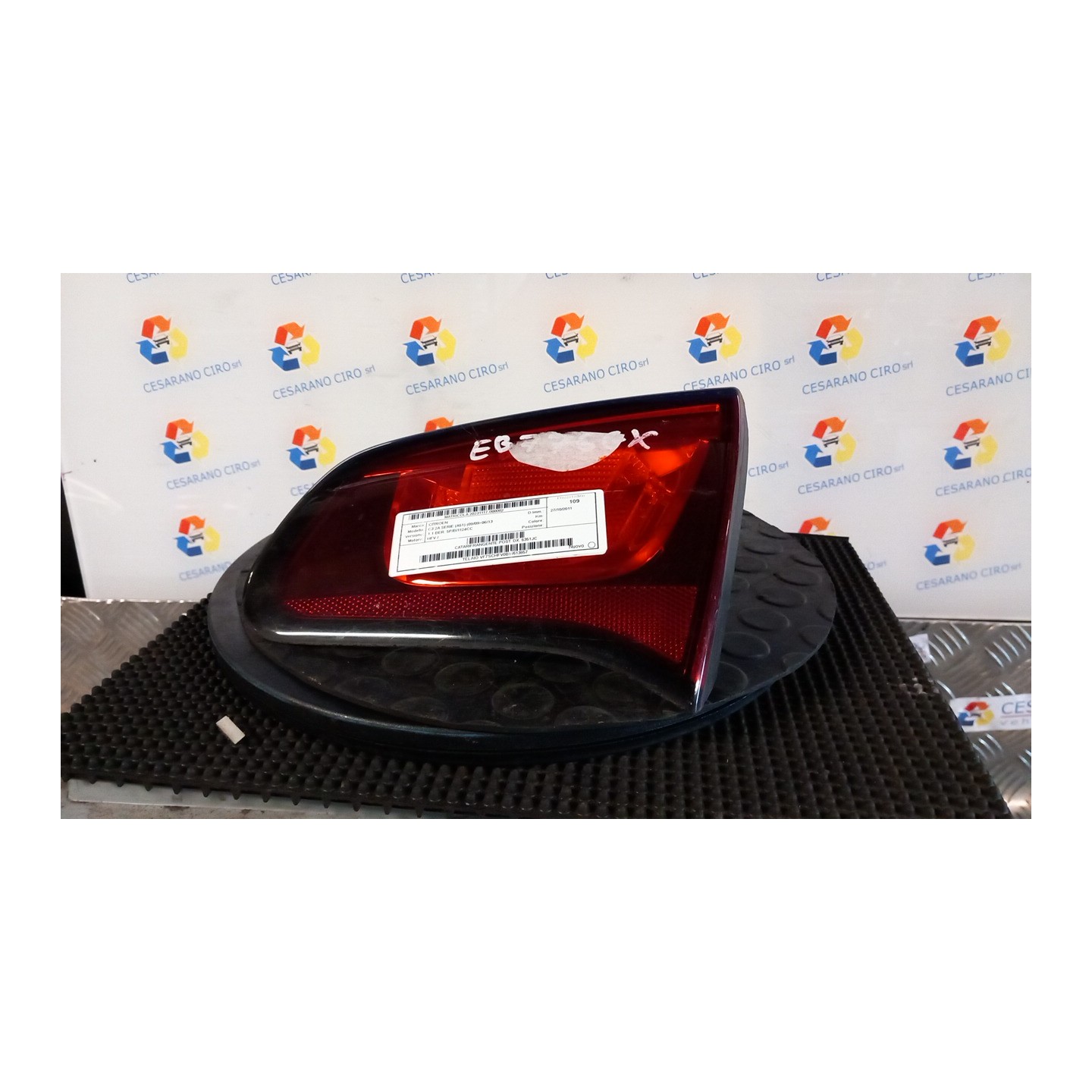 CATARIFRANGENTE POST. DX. 002 CITROEN C3 2A SERIE (A51) (09/09-06/13 HFV 6351JC