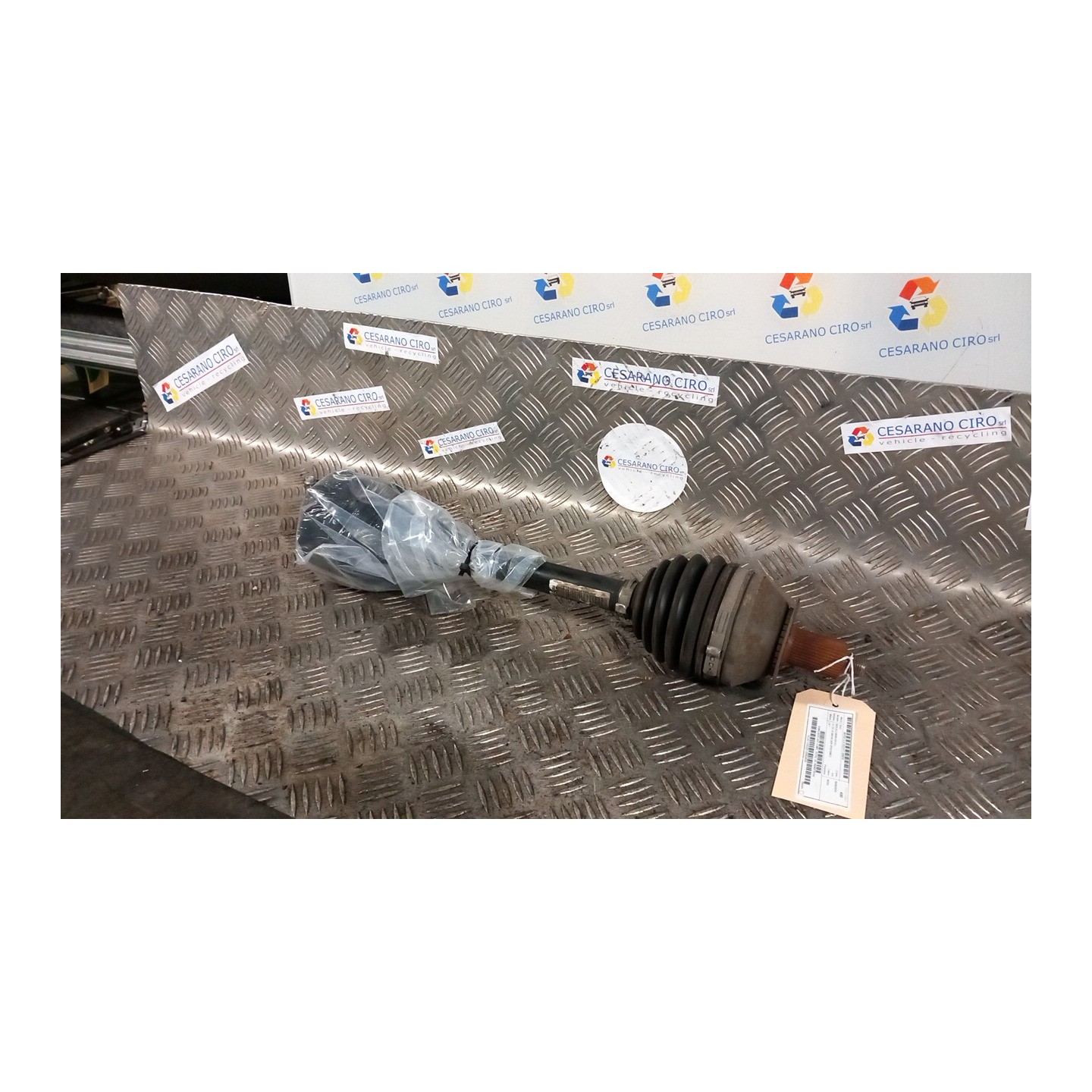 SEMIALBERO ANT. COMPL. ROTAZ. SX. 016 SEAT IBIZA (6J) (05/08-03/13) CAY 6R0407761AX