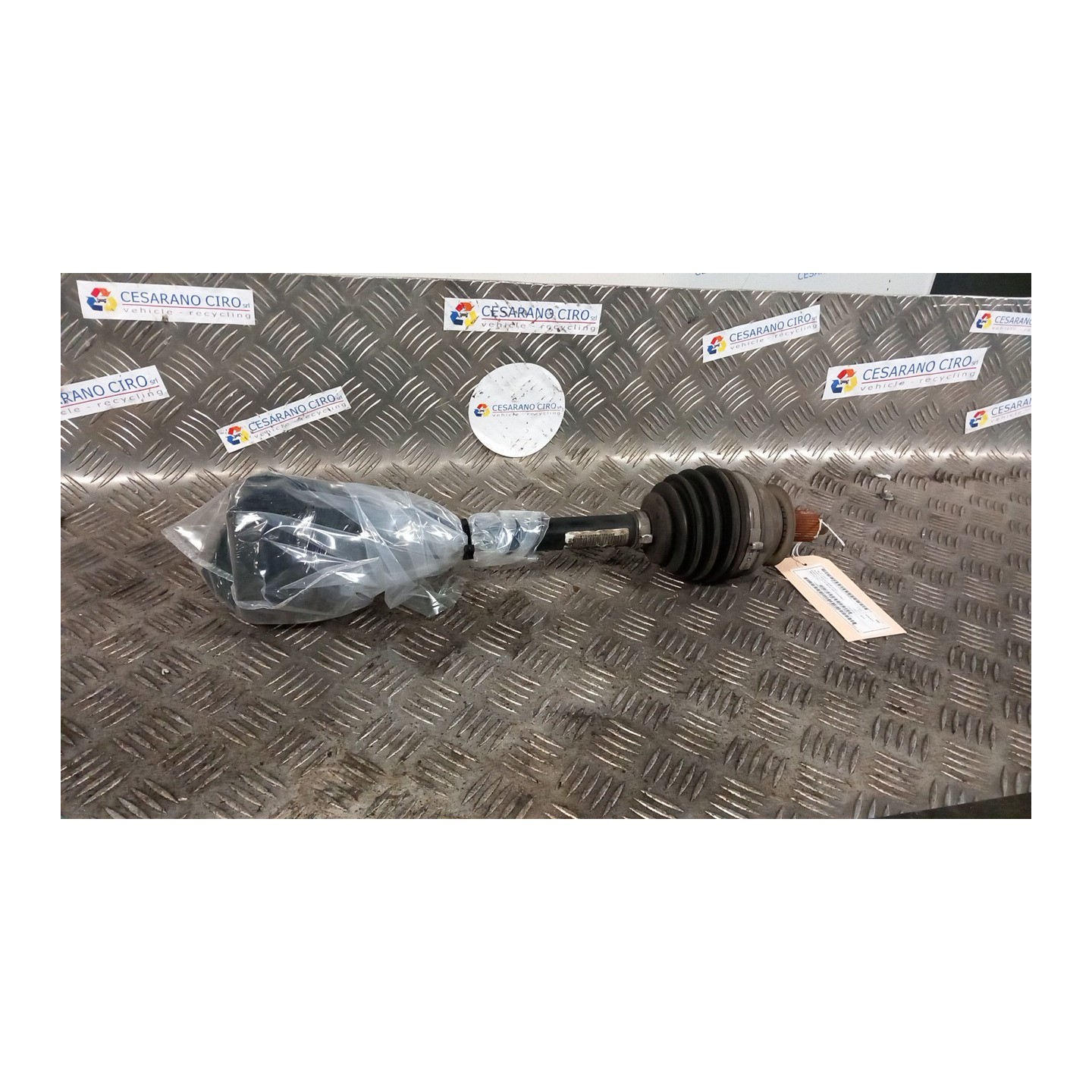 SEMIALBERO ANT. COMPL. ROTAZ. SX. 016 SEAT IBIZA (6J) (05/08-03/13) CAY 6R0407761AX