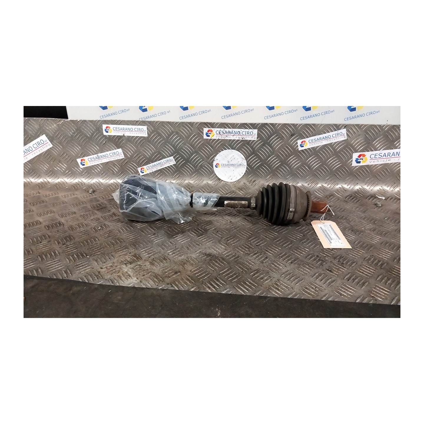 SEMIALBERO ANT. COMPL. ROTAZ. SX. 016 SEAT IBIZA (6J) (05/08-03/13) CAY 6R0407761AX