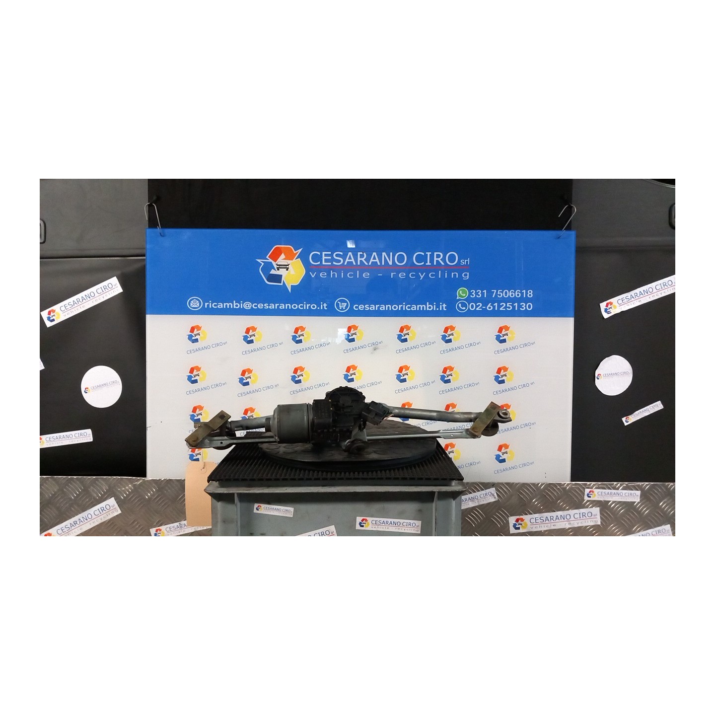 MECCANISMO TERGIPARABREZZA VALEO 018 RENAULT CLIO 2A SERIE (05/01-11/10) D7FG7 7701052155