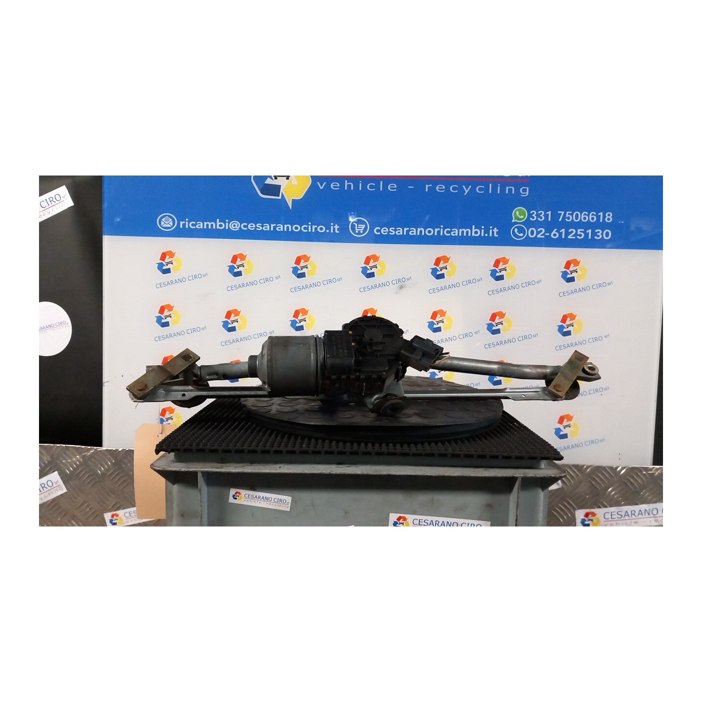 MECCANISMO TERGIPARABREZZA VALEO 018 RENAULT CLIO 2A SERIE (05/01-11/10) D7FG7 7701052155