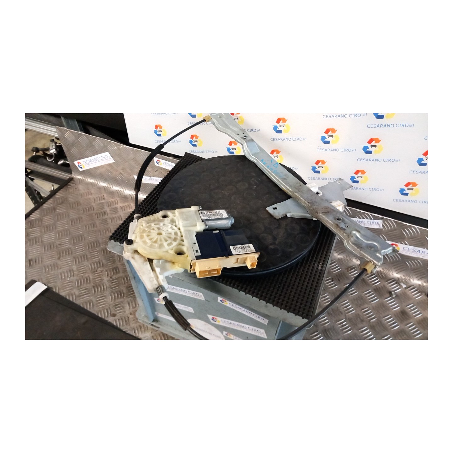 ALZACRISTALLO ELETTR. PORTA ANT. DX. 027 CITROEN C4 (11/04-10/10) KFU 9222R1