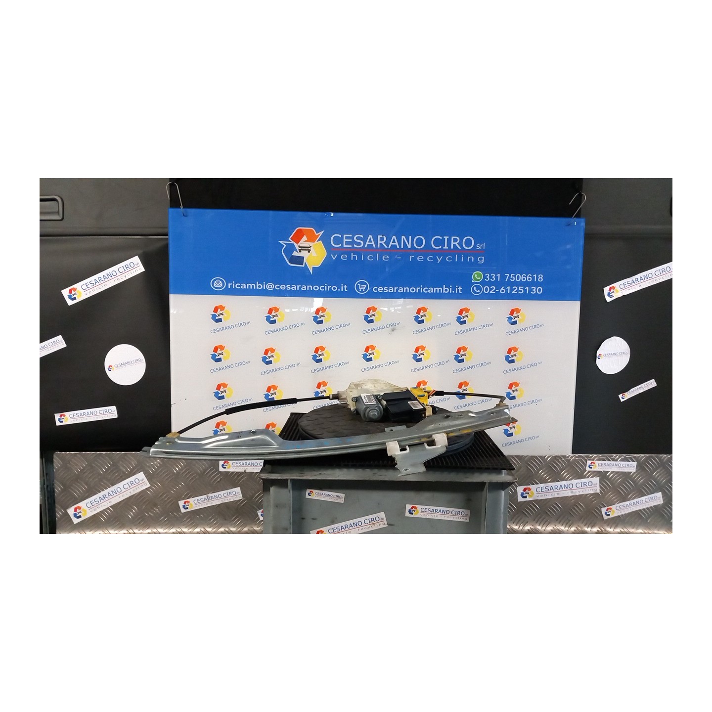ALZACRISTALLO ELETTR. PORTA ANT. SX. 028 CITROEN C4 (11/04-10/10) KFU 9221S1