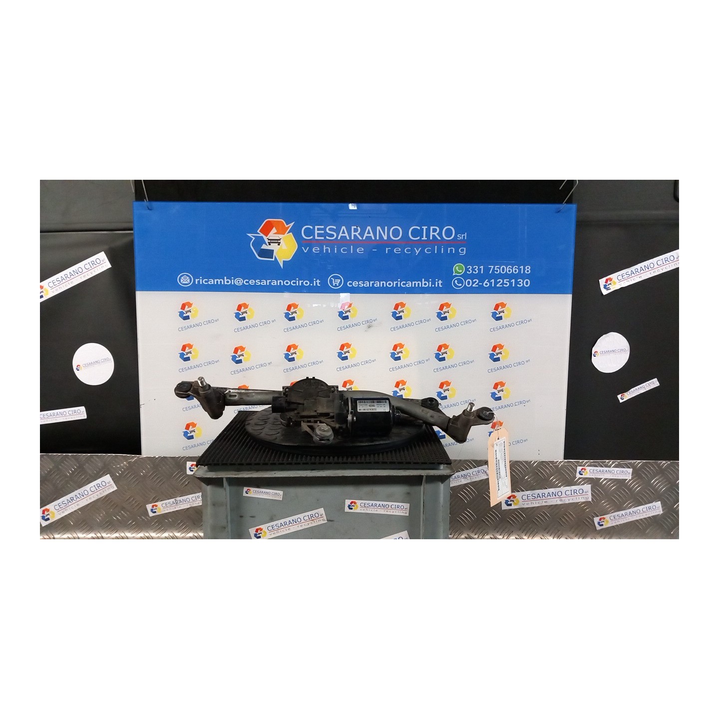 MOTORINO TERGIPARABREZZA 049 CHEVROLET (DAEWOO) SPARK (M300) (01/10-12/15) B10D1 96843281