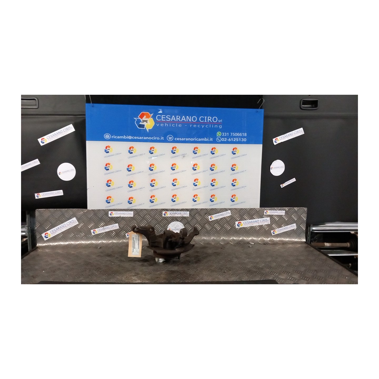 MONTANTE SOSP. ANT. SX. 077 NISSAN X-TRAIL (T30) (07/01-09/03) QR20 400158H300