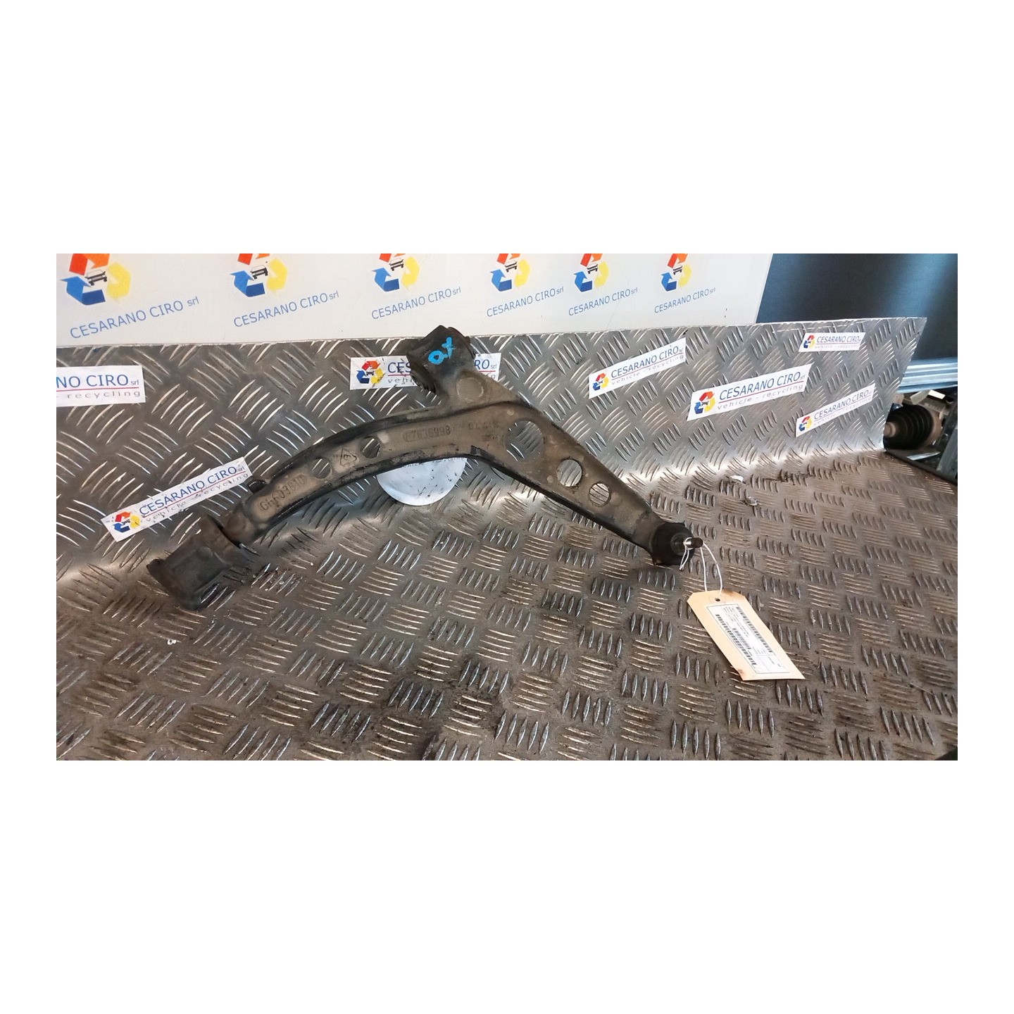BRACCIO OSCILLANTE SOSP. ANT. DX. 181 FIAT SEICENTO (1E) (02/98-07/05) 187A1000 7636996