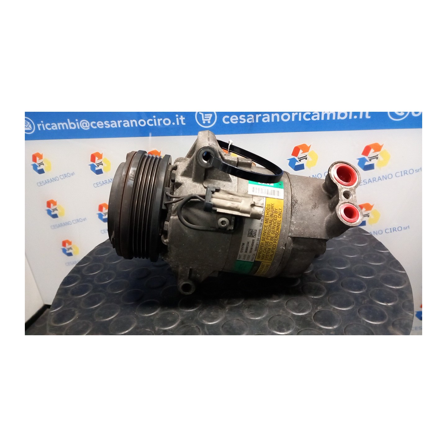 COMPRESSORE A/C 025 OPEL MERIVA (X03) (03/03-12/10) Z16XEP 93190814