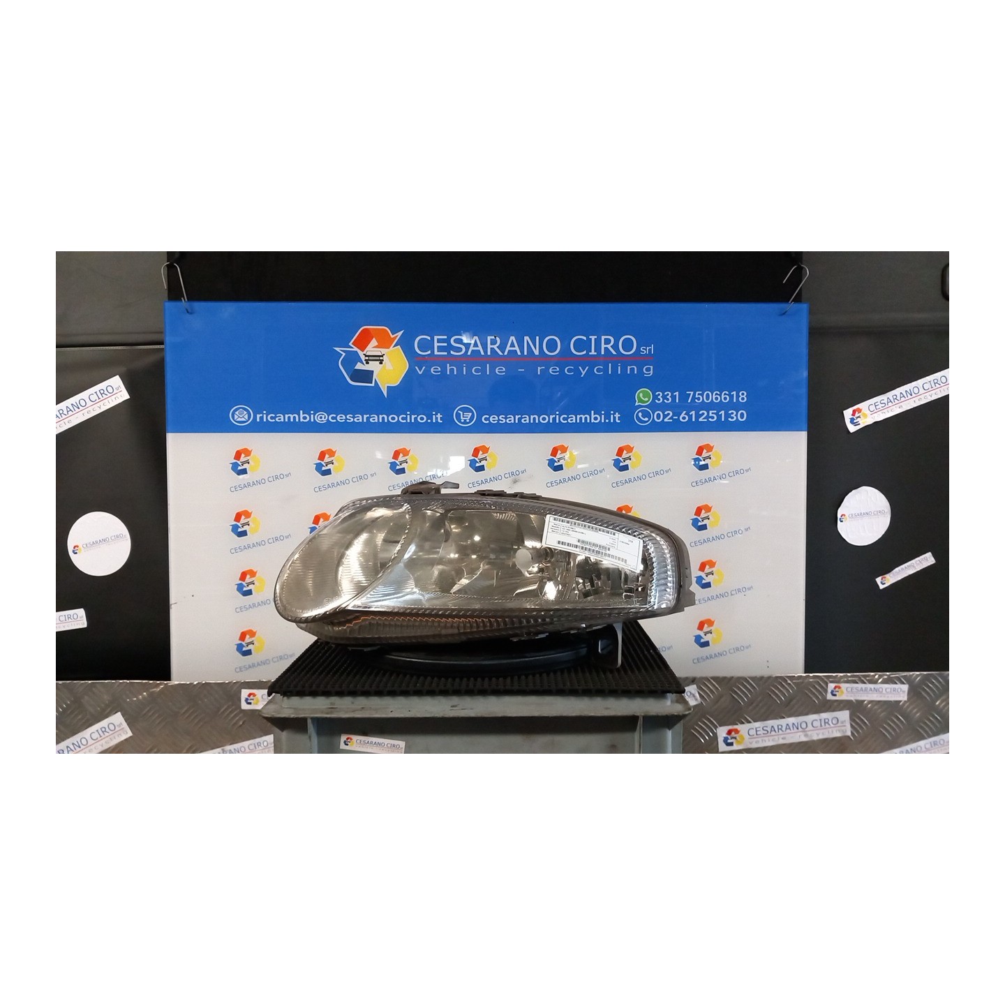 PROIETTORE SX. 048 ALFA ROMEO 147 (W8) (08/00-01/06) AR37203 46826196