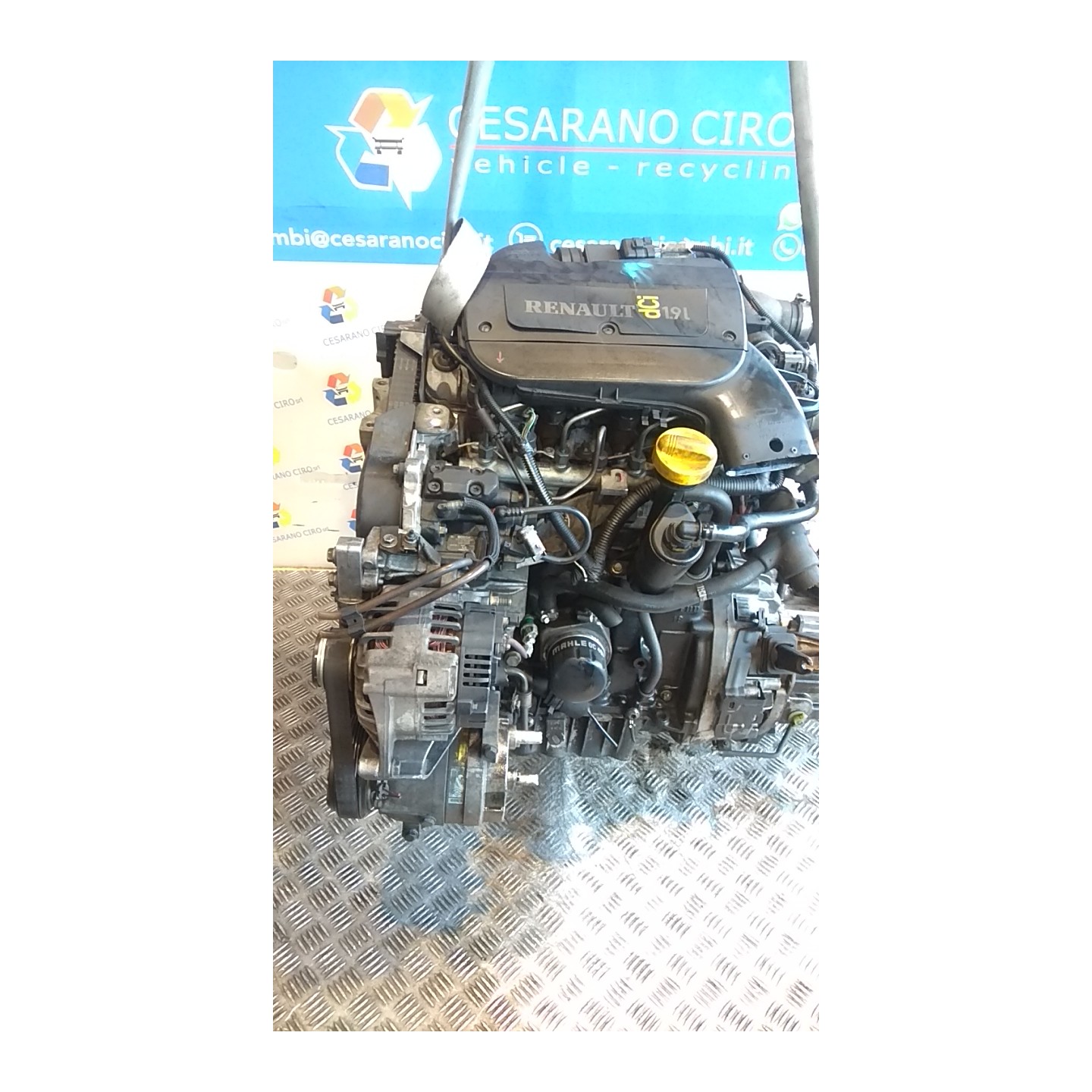 MOTORE COMPL. 027 RENAULT SCENIC (03/99-05/03) F9QK7 7701474109