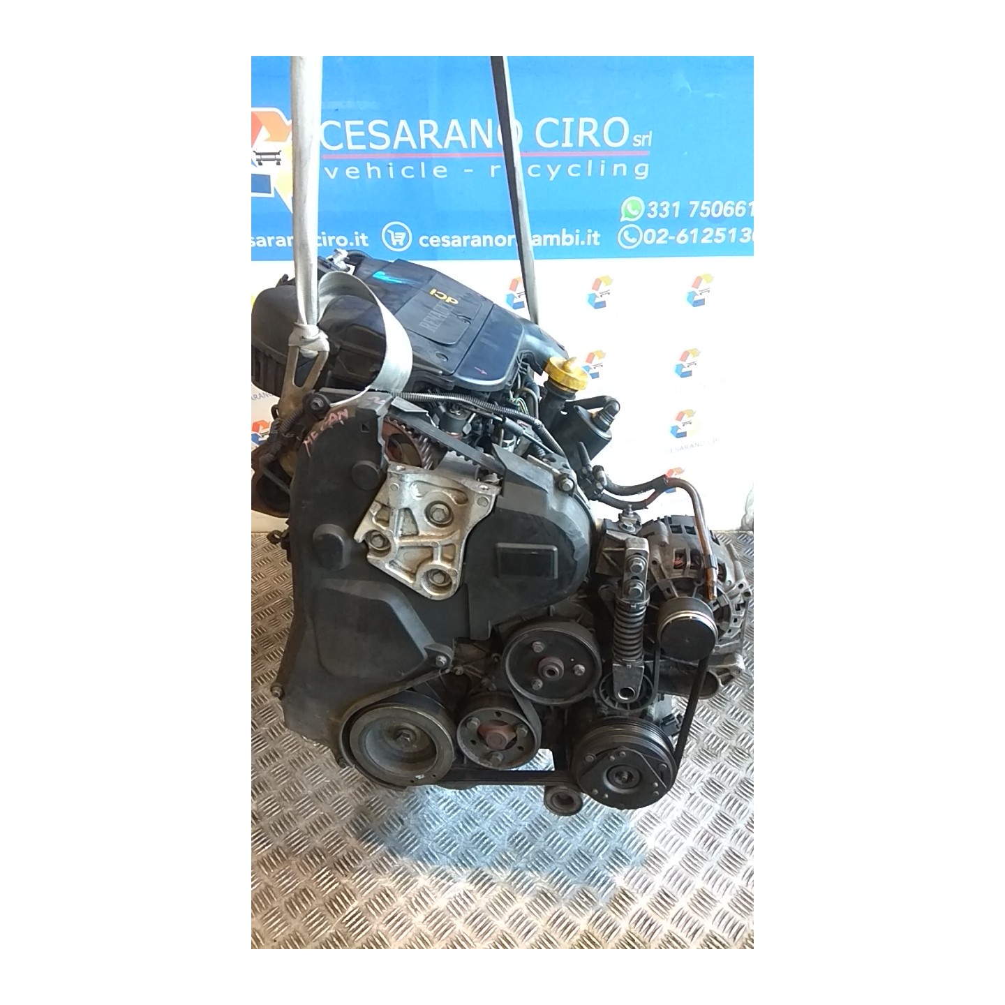 MOTORE COMPL. 027 RENAULT SCENIC (03/99-05/03) F9QK7 7701474109