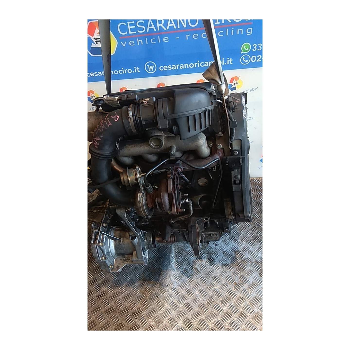 MOTORE COMPL. 027 RENAULT SCENIC (03/99-05/03) F9QK7 7701474109