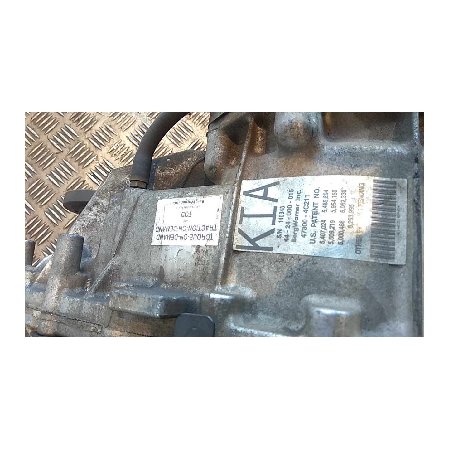 CAMBIO AUTOMATICO 031 KIA SORENTO 1A SERIE (07/02-12/06 D4CB 450004A620