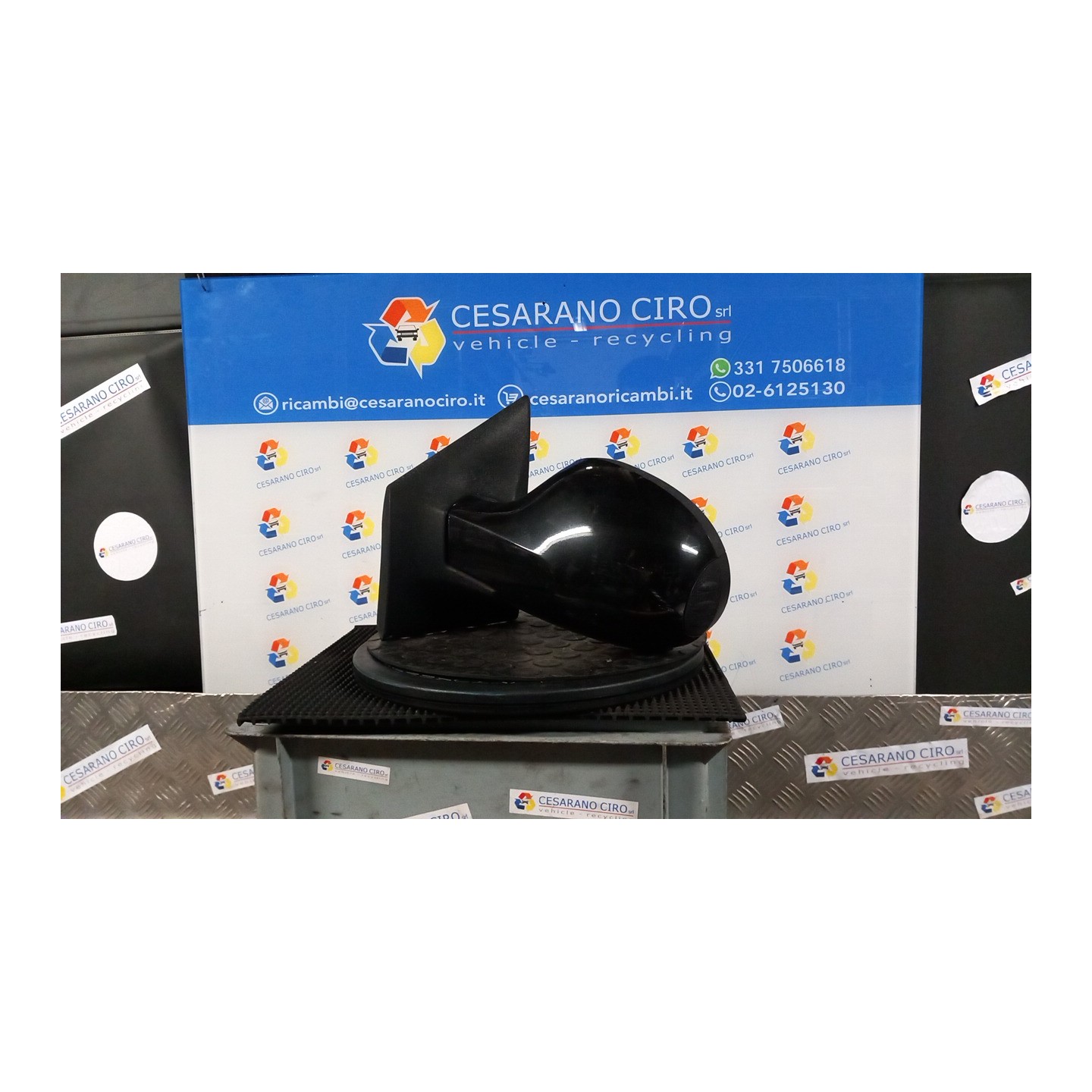 RETROVISORE EST. REGOLAZ. ELETTR. SX. 069 RENAULT TWINGO 2A SERIE (06/07-02/12) D7FA8 7701067334