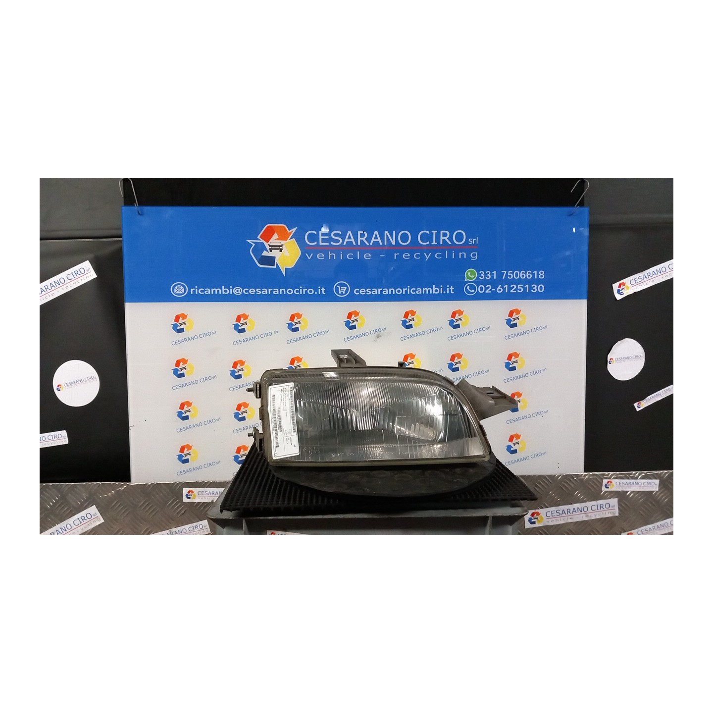 PROIETTORE DX. 081 FIAT PUNTO 1A SERIE (11/93-10/99) 176B2000 46402649