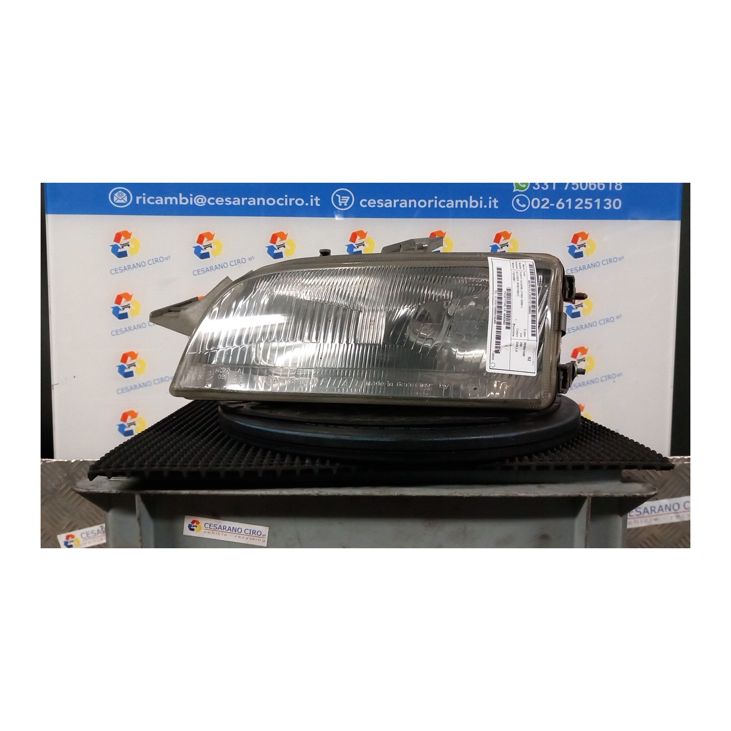 PROIETTORE SX. 082 FIAT PUNTO 1A SERIE (11/93-10/99) 176B2000 46402650