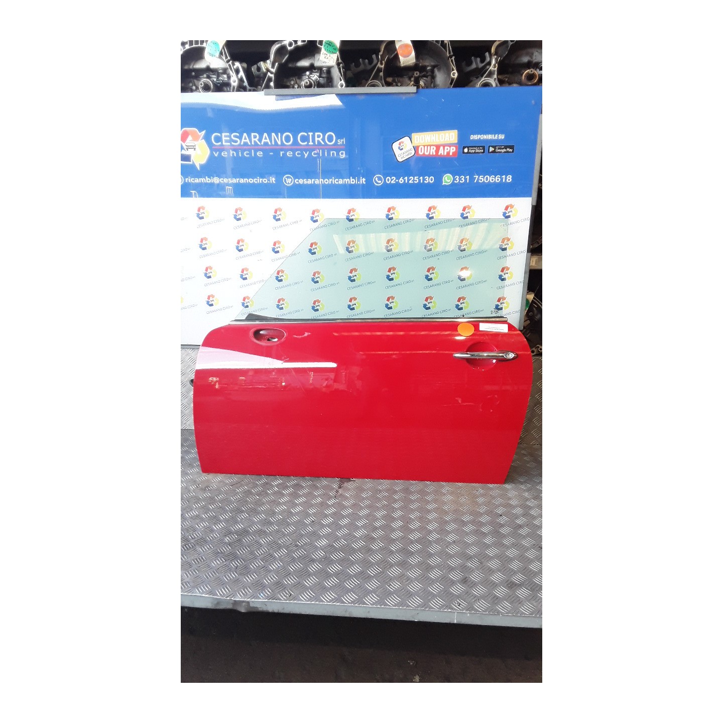 PORTA ANT. SX. 119 MINI MINI (R50/R53) (07/01-07/06) W10B16A 41517202911