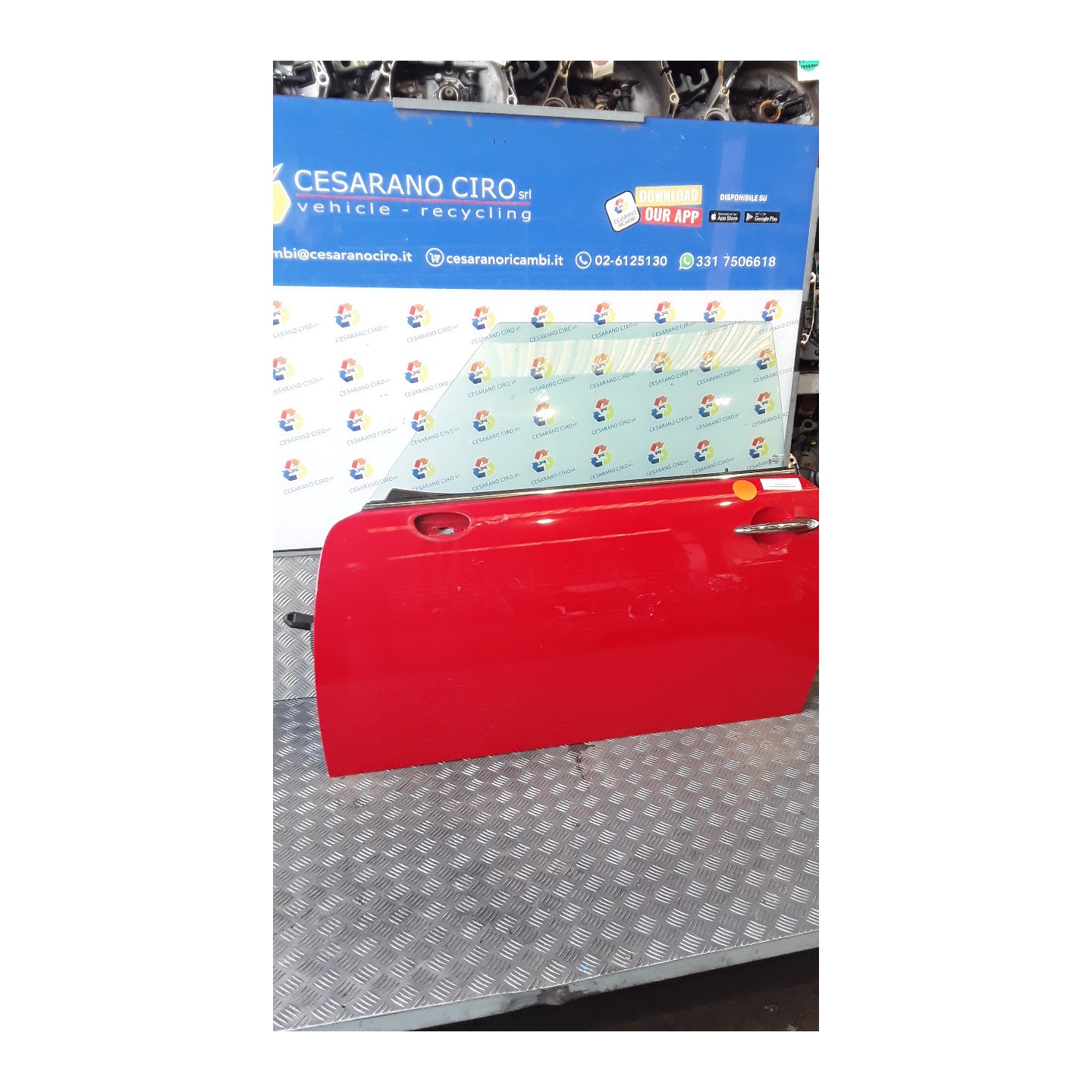 PORTA ANT. SX. 119 MINI MINI (R50/R53) (07/01-07/06) W10B16A 41517202911