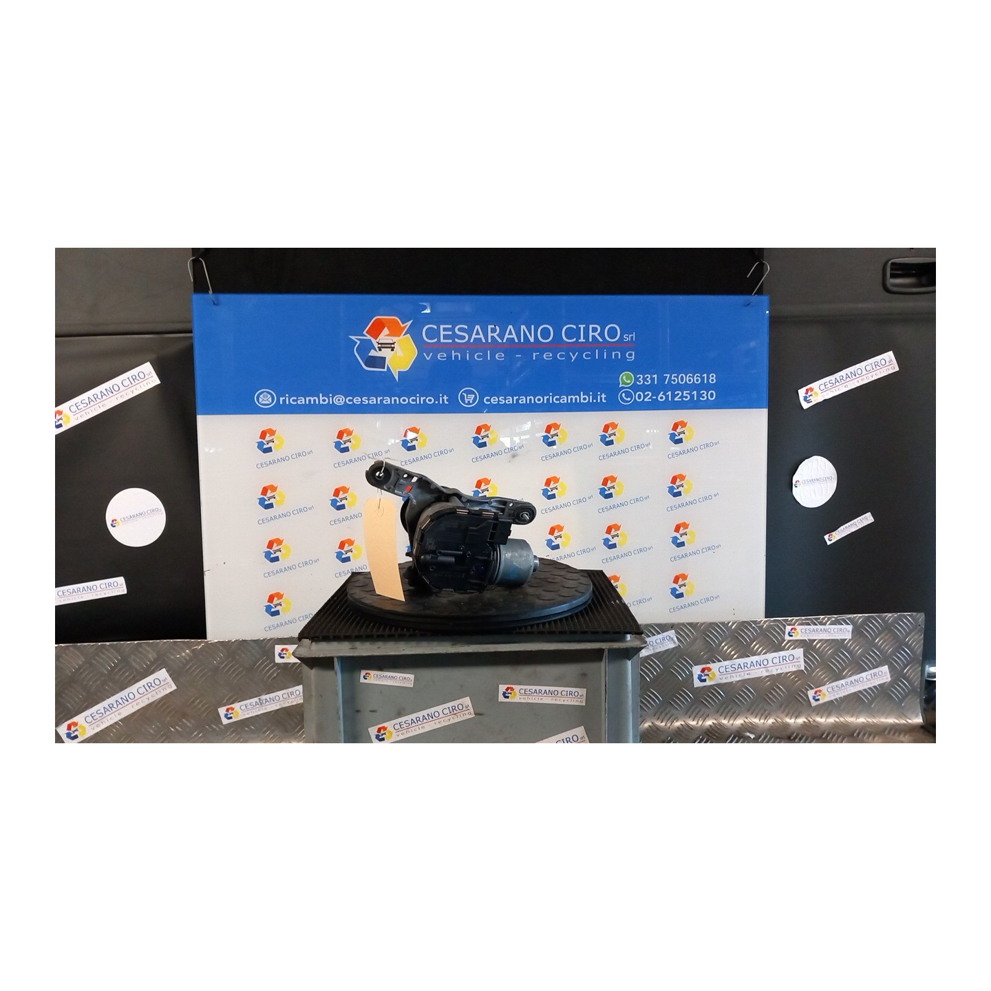 MOTORINO TERGIPARABREZZA DIVERGENTE DX. 137 CITROEN GRAND C4 PICASSO (07/13-) BH01 9816172880