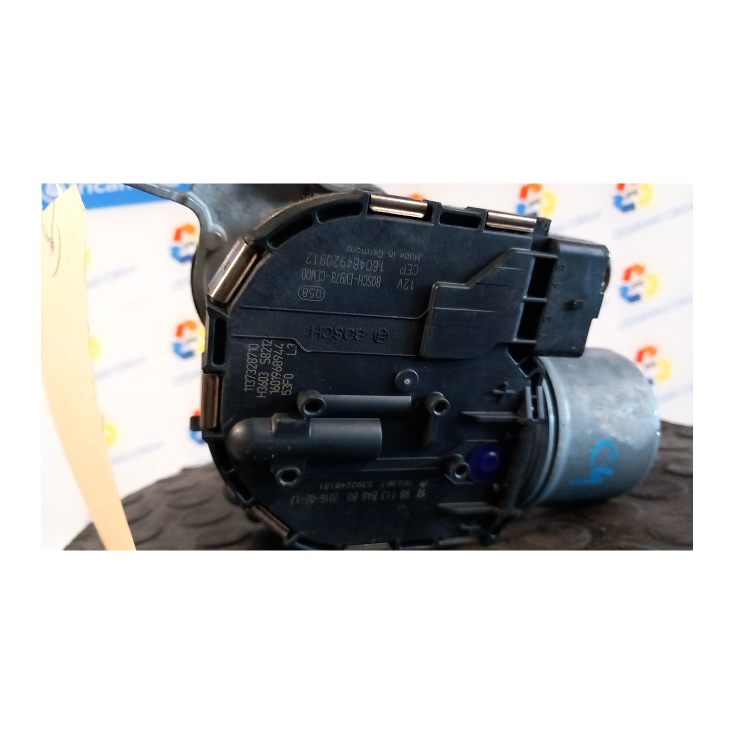MOTORINO TERGIPARABREZZA DIVERGENTE DX. 137 CITROEN GRAND C4 PICASSO (07/13-) BH01 9816172880