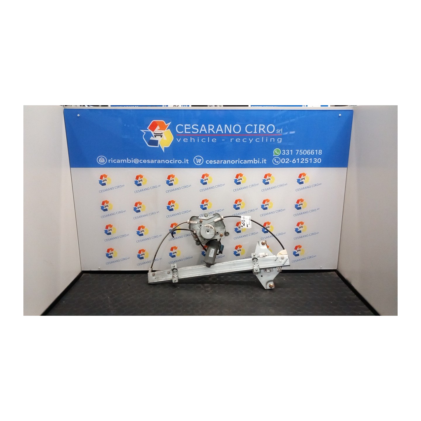 ALZACRISTALLO ELETTR. PORTA POST. DX. 038 CHEVROLET (DAEWOO) TACUMA (U100) (01/05-) A16DMS 94566227