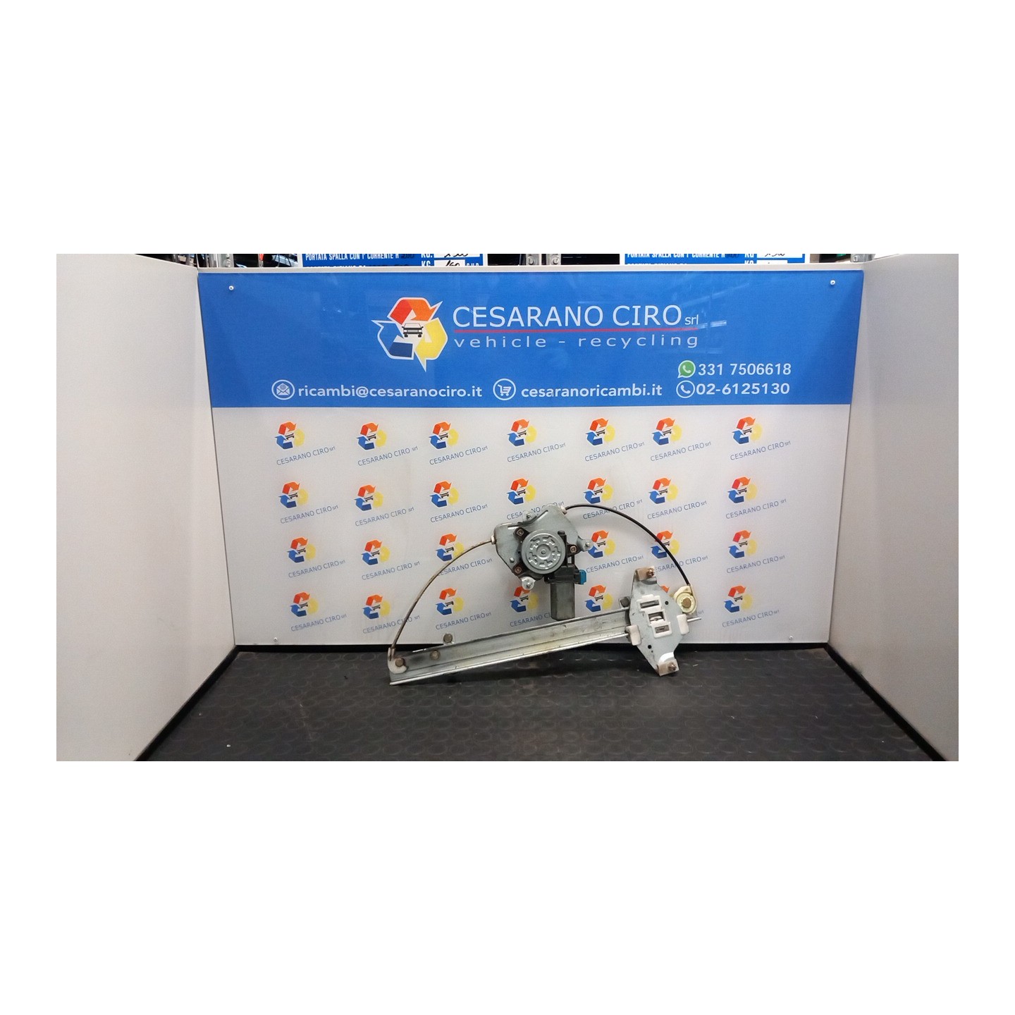 ALZACRISTALLO ELETTR. PORTA POST. SX. 039 CHEVROLET (DAEWOO) TACUMA (U100) (01/05-) A16DMS 94566226