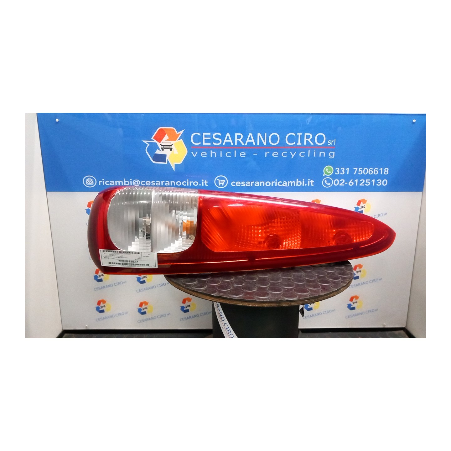FANALE POST. DX. 042 CHEVROLET (DAEWOO) TACUMA (U100) (01/05-) A16DMS 96460014