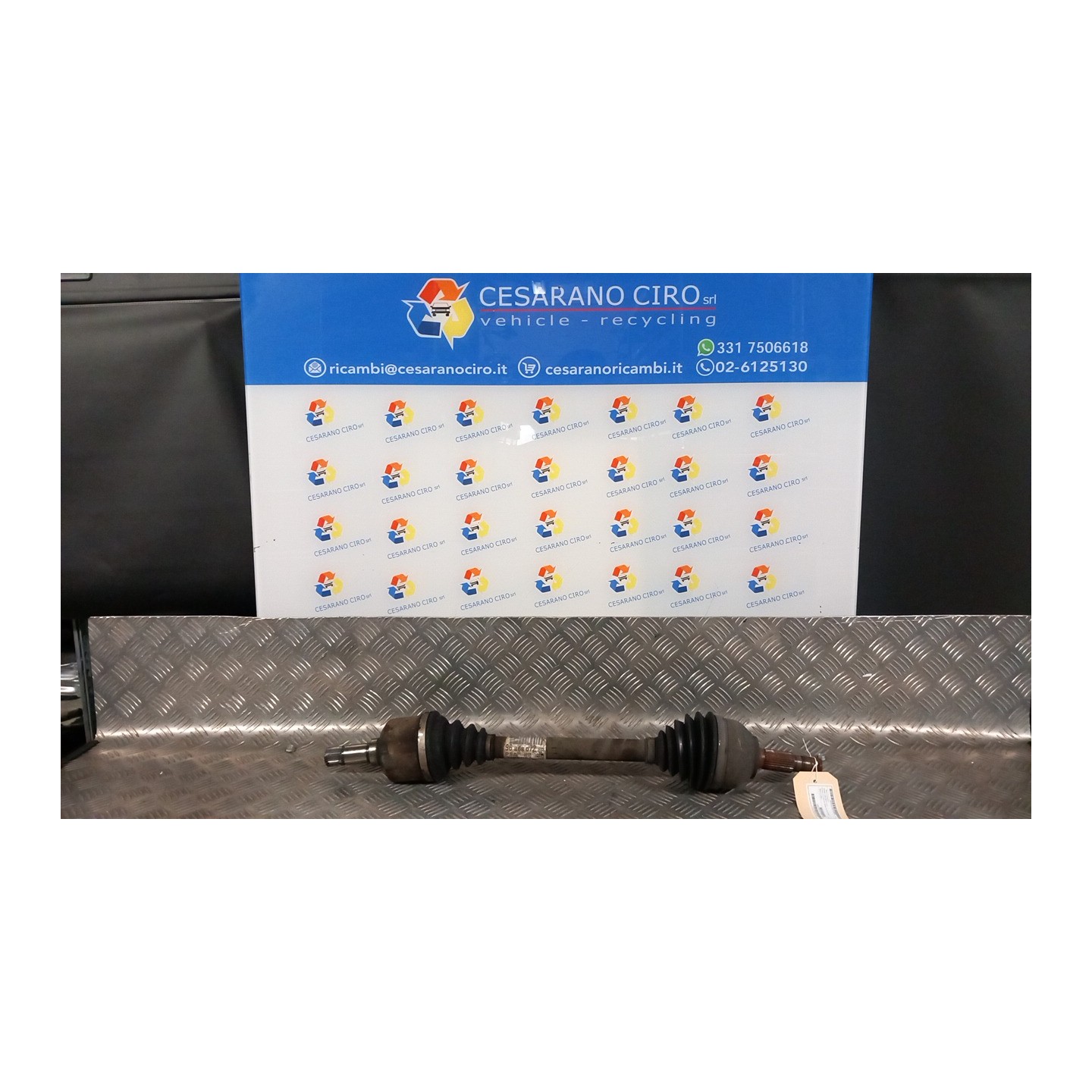 SEMIALBERO ANT. COMPL. SX. 067 PEUGEOT 508 (09/10-11/14-) RH01 3272YR