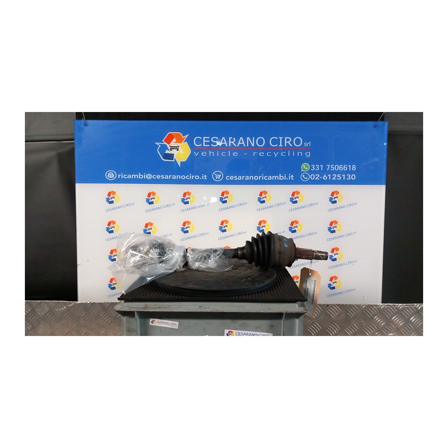 SEMIALBERO ANT. COMPL. DX. 075 FIAT 500 (3P) (07/07-01/15) 199B1000 51955480