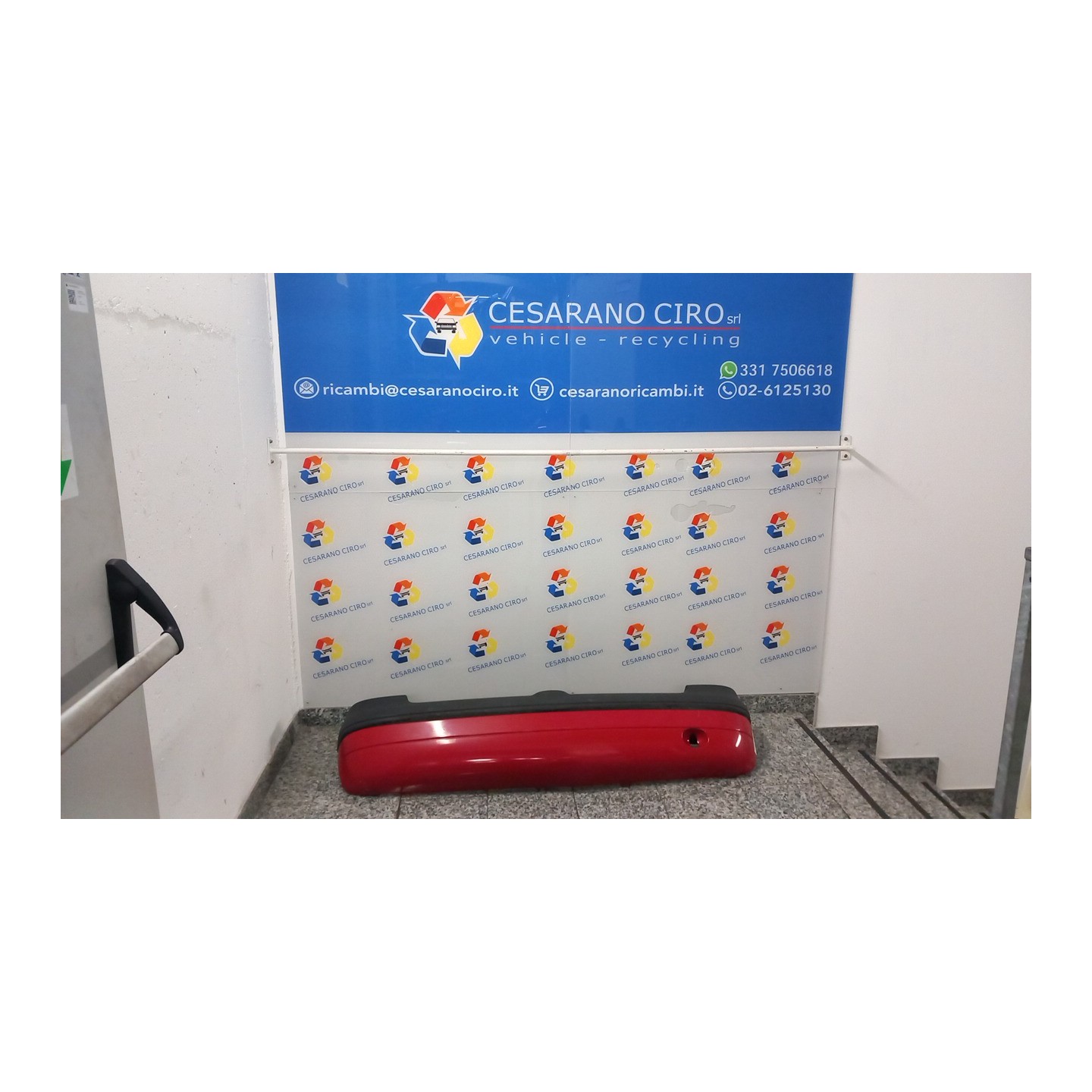 PARAURTI POST. PRIMER 123 RENAULT TWINGO 1A SERIE (08/98-09/07) D7FF7 7701471467