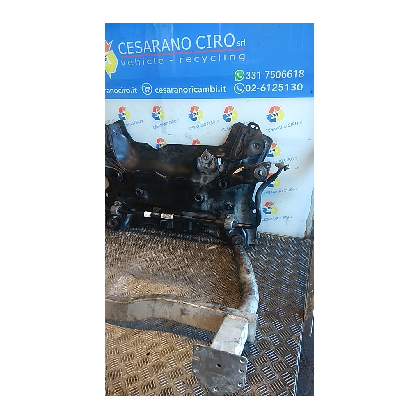 TELAIO AUSILIARIO ANT. ACCIAIO 007 PEUGEOT 508 (09/10-11/14-) RH01 9803774280