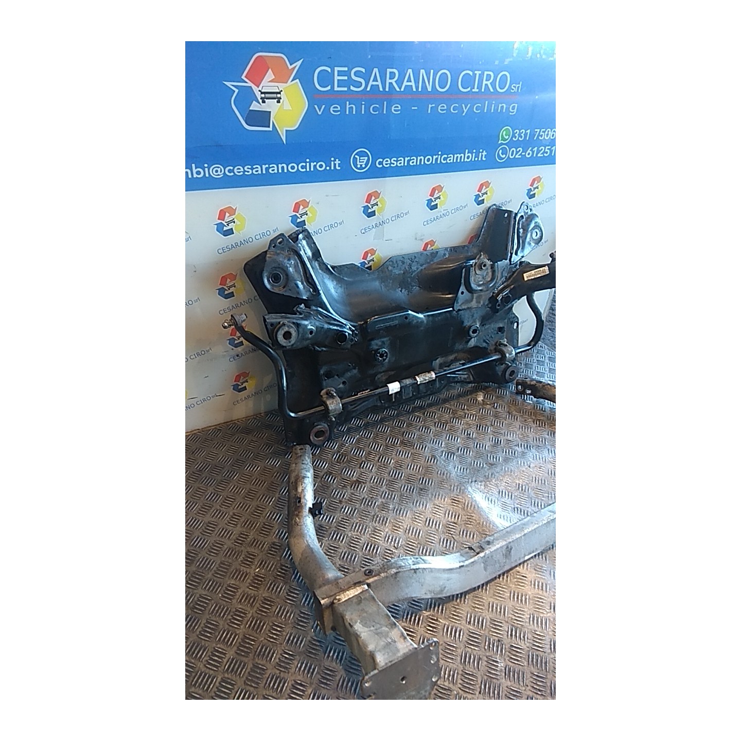 TELAIO AUSILIARIO ANT. ACCIAIO 007 PEUGEOT 508 (09/10-11/14-) RH01 9803774280