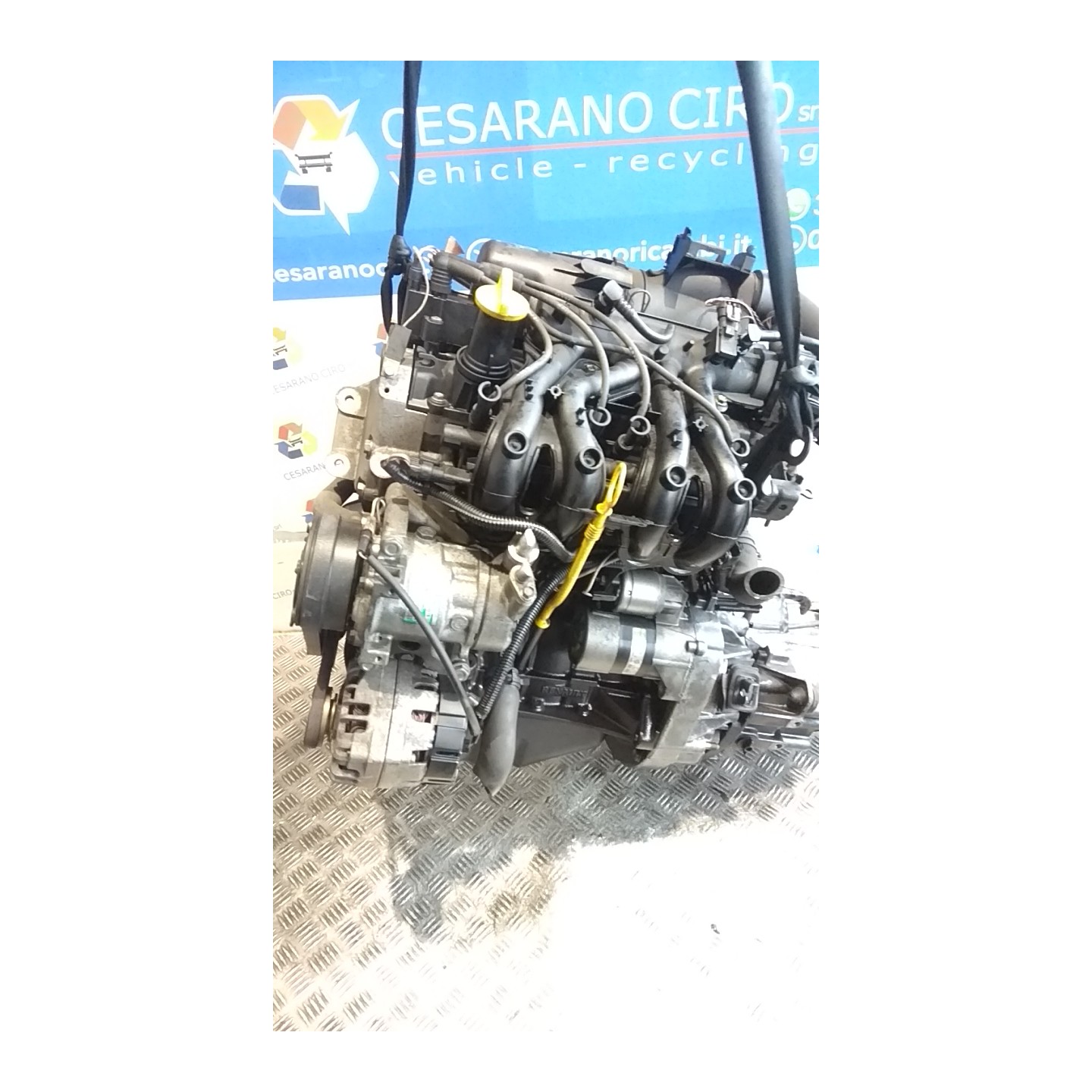 MOTORE COMPL. 068 RENAULT TWINGO 1A SERIE (08/98-09/07) D7FF7 7701472963