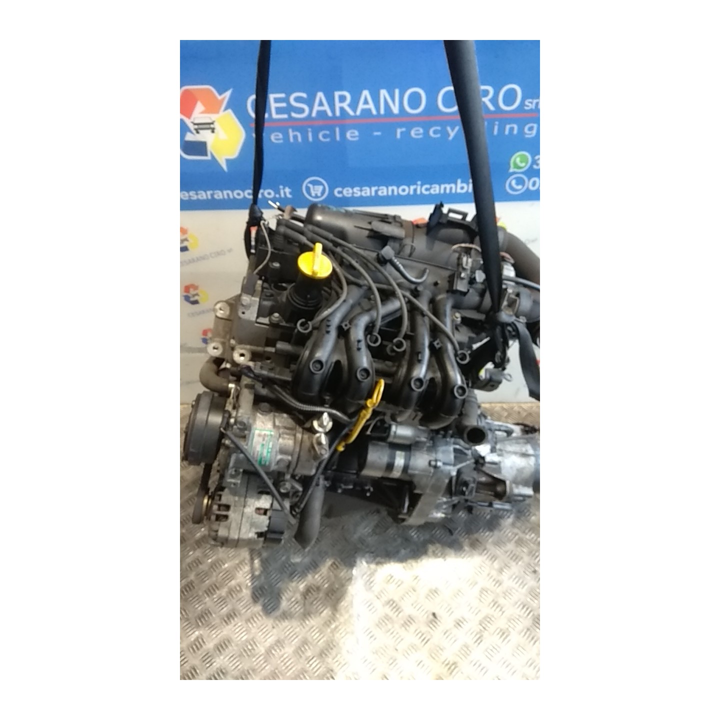 MOTORE COMPL. 068 RENAULT TWINGO 1A SERIE (08/98-09/07) D7FF7 7701472963